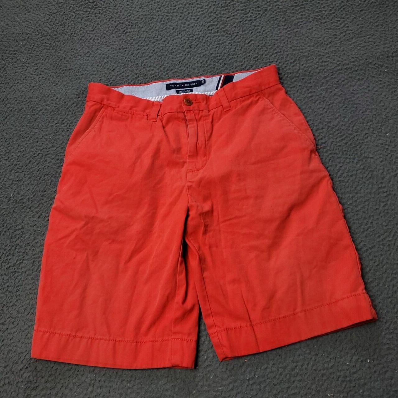 Tommy hilfiger red hot sale shorts mens