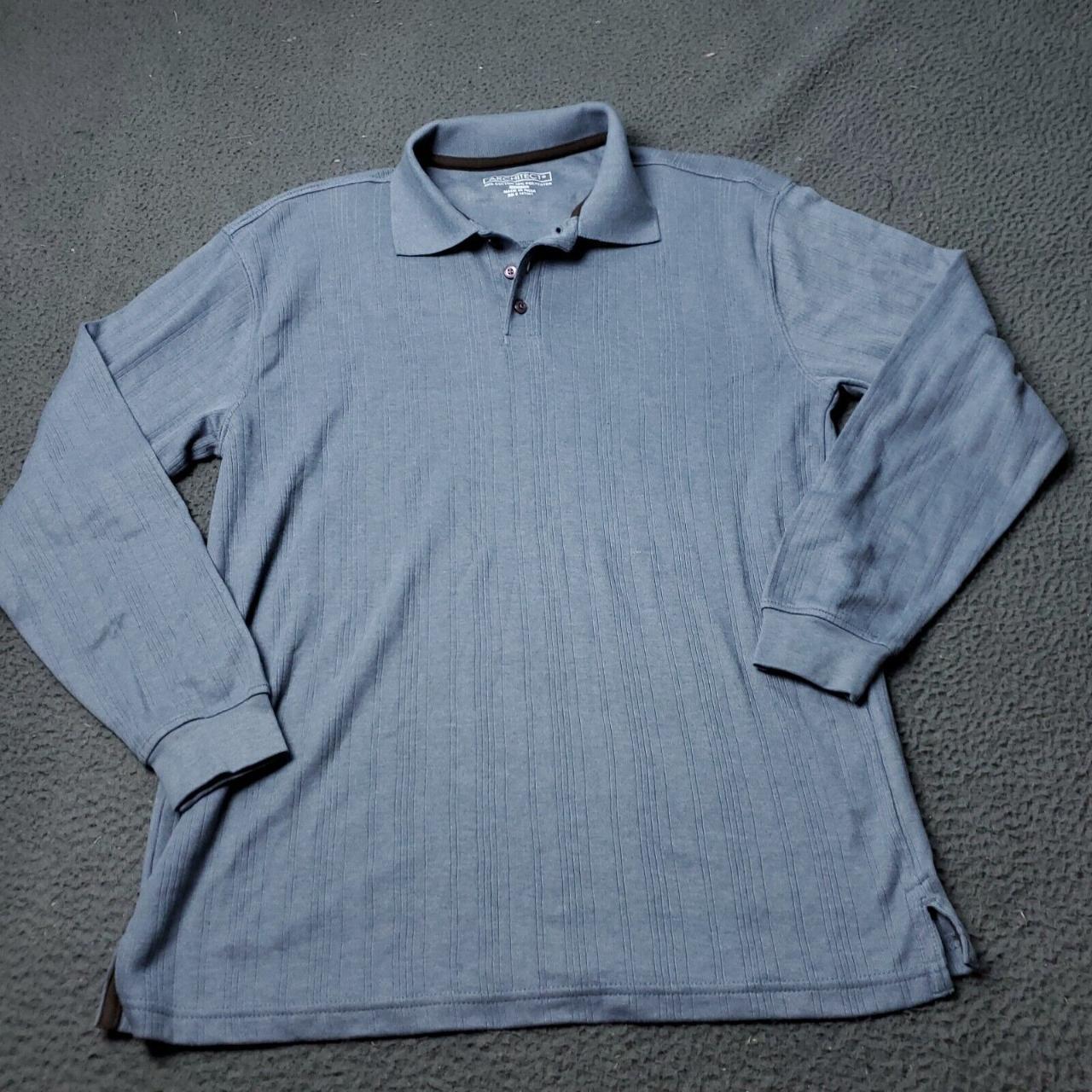 Architect Polo Shirt Mens Size M Medium Long... - Depop