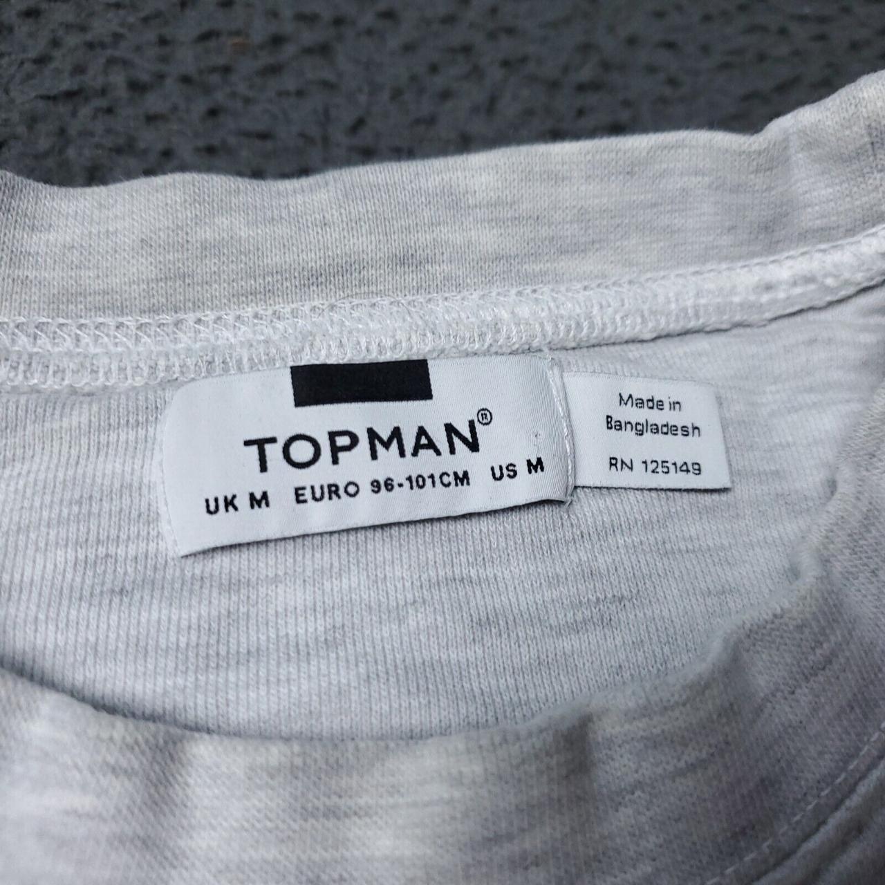 Topman 2025 grey jumper