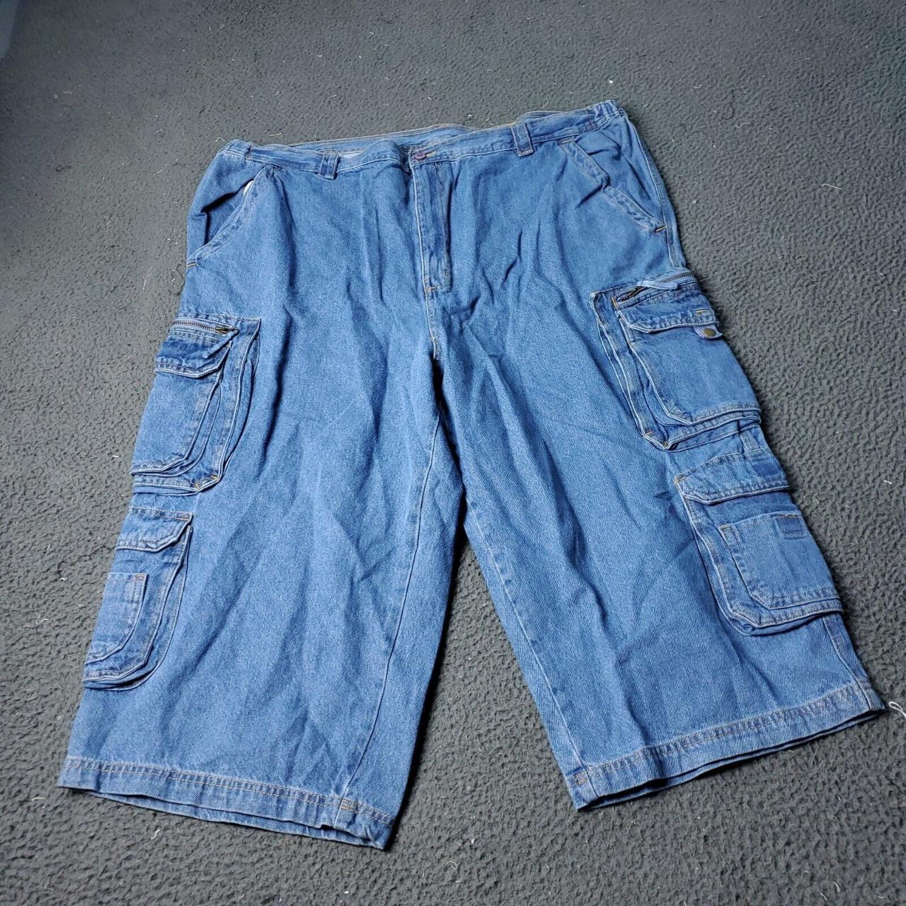 Mens denim shop shorts size 44