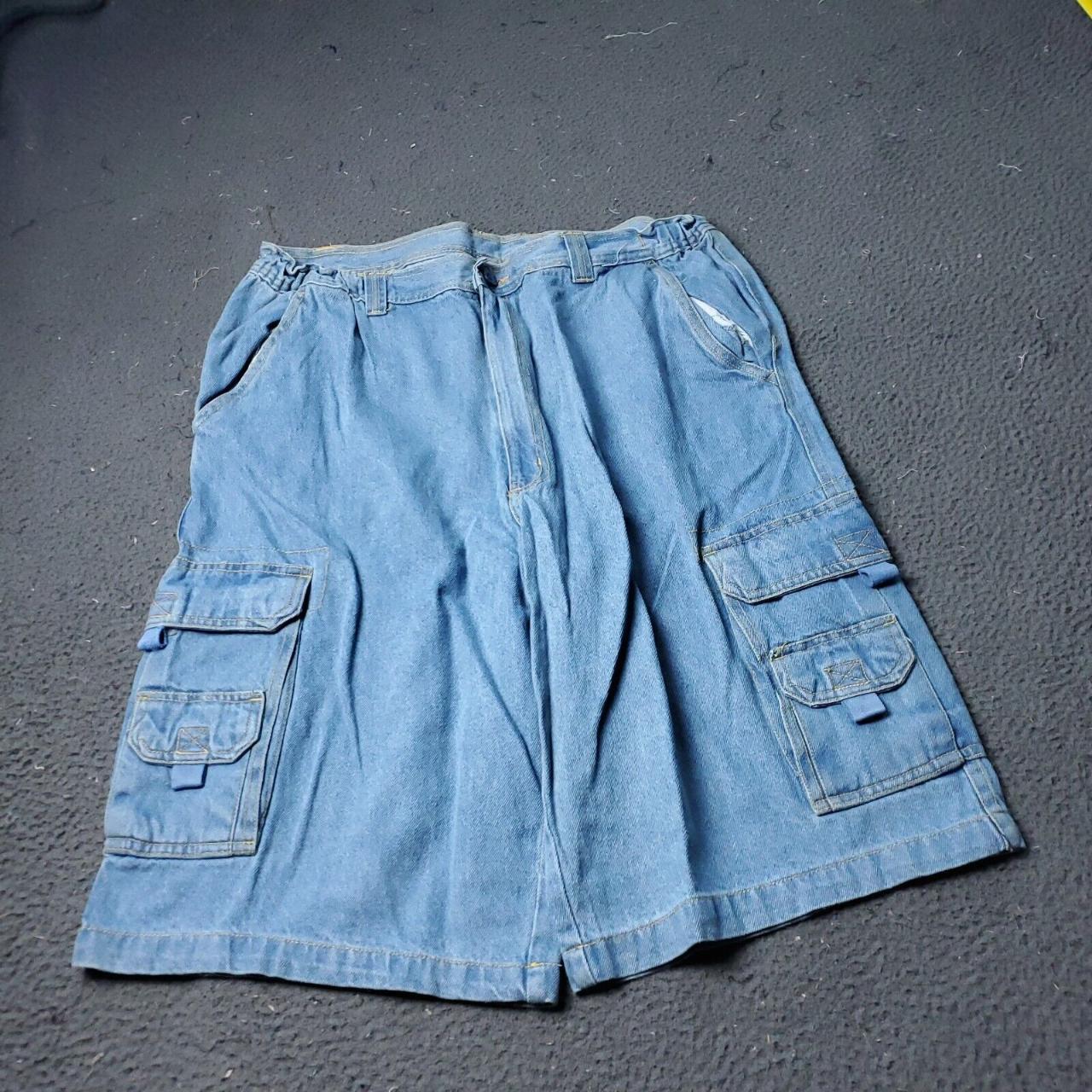 Big and tall on sale blue jean shorts