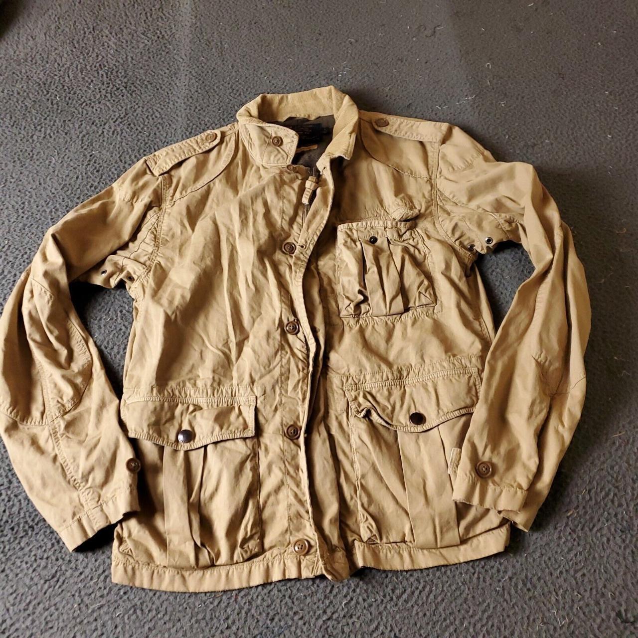 J. Crew Miltary Canvas Cadet Jacket Mens M Depop