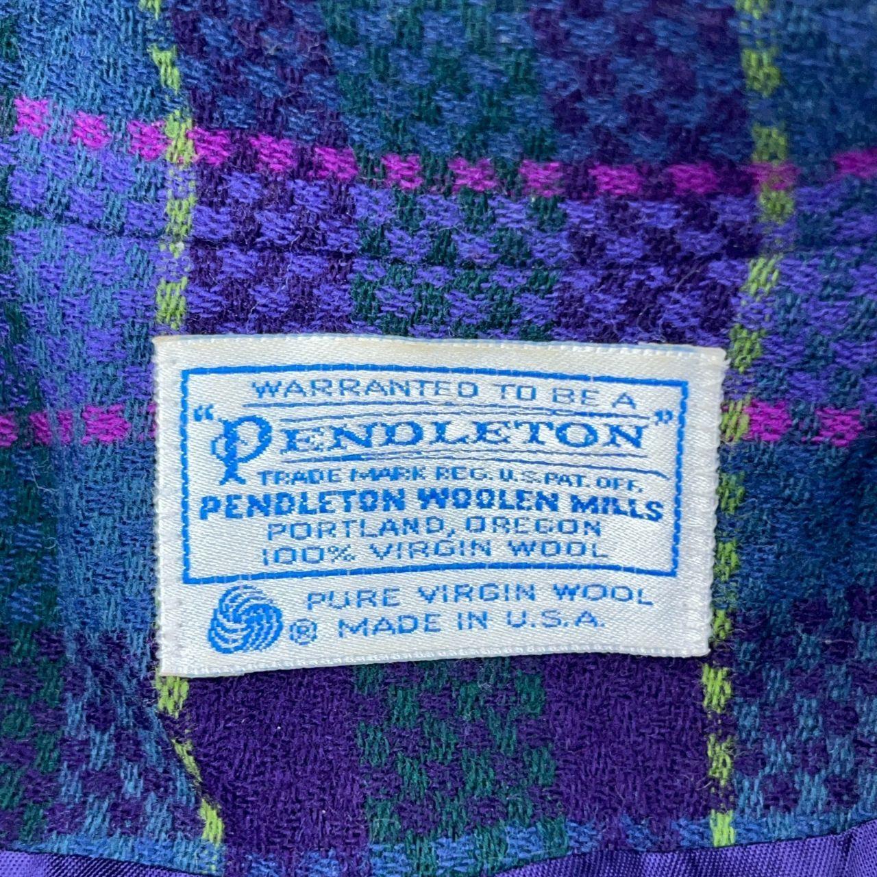 Pendleton Women's Jacket - Purple/Multi – Vintage… - image 3