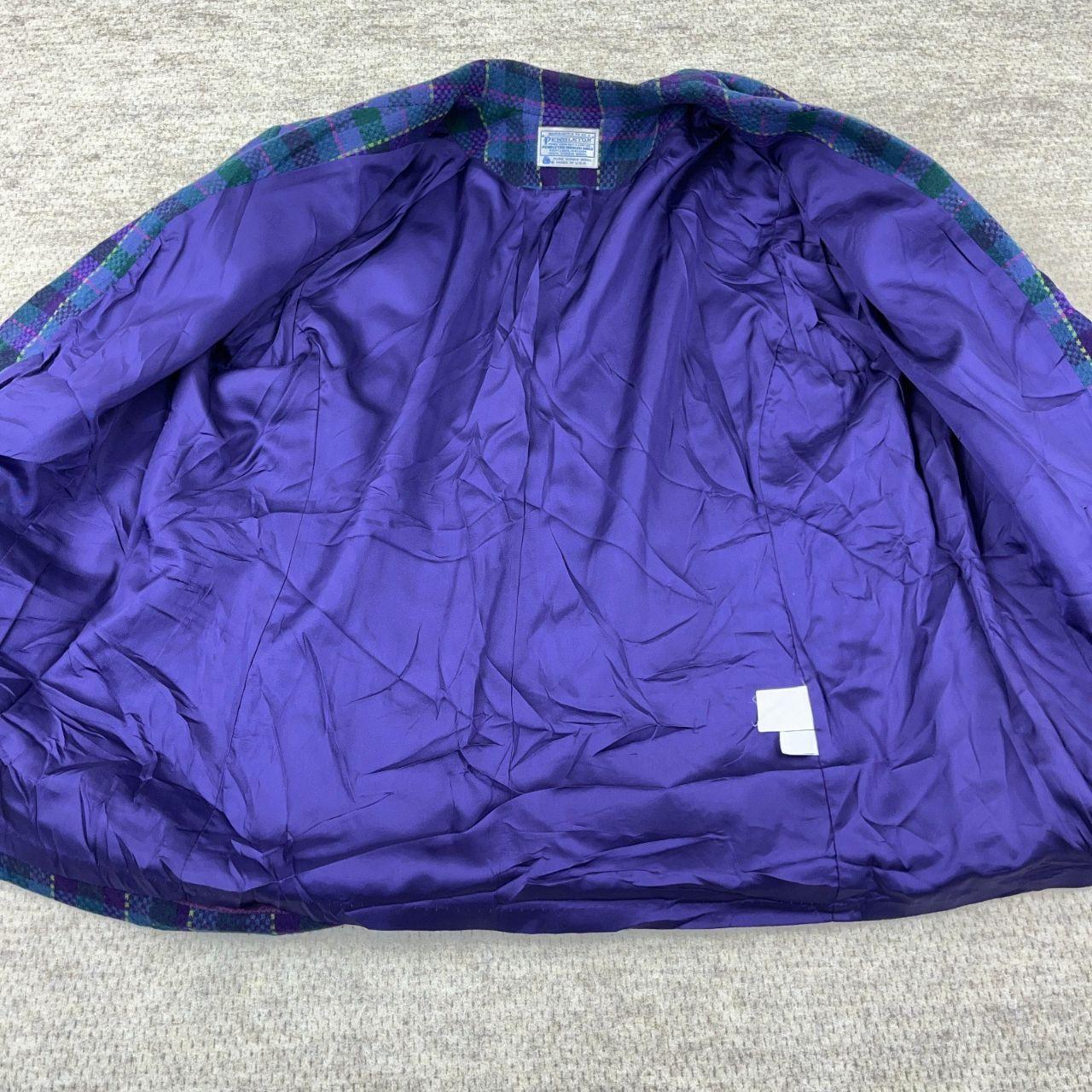 Pendleton Women's Jacket - Purple/Multi – Vintage… - image 4