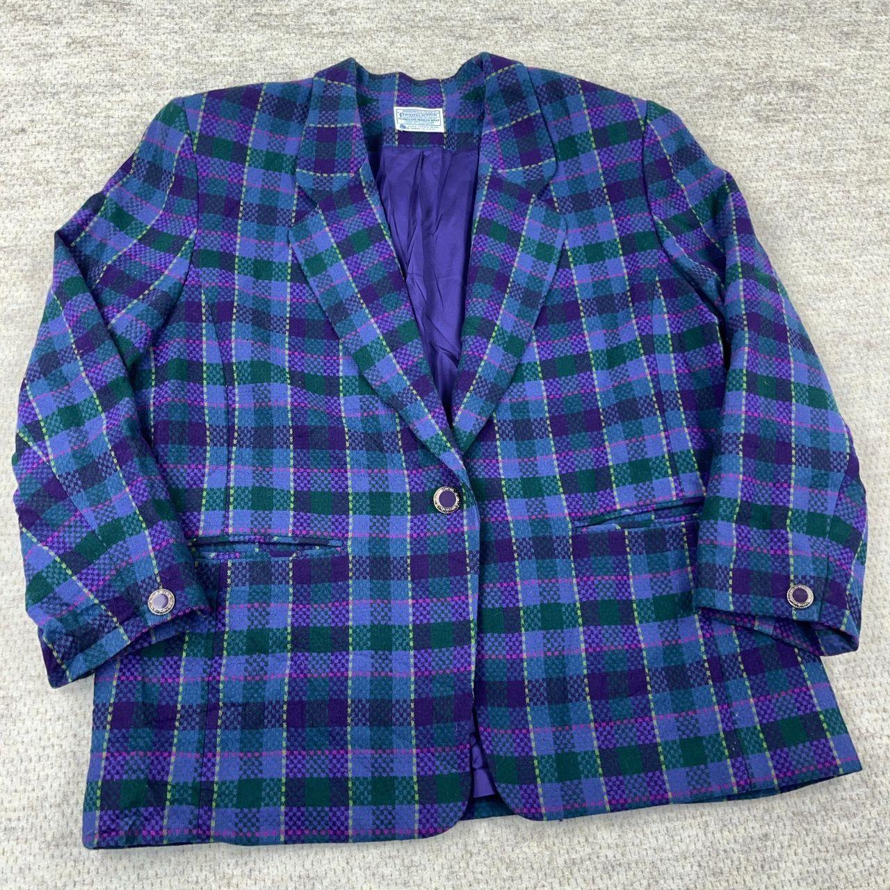 Pendleton Women's Jacket - Purple/Multi – Vintage… - image 2