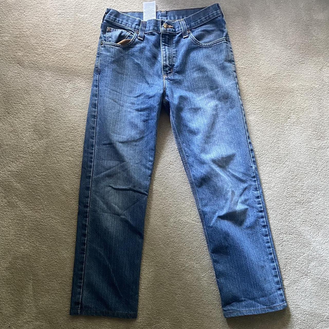 Carhartt Blue Jeans - Depop