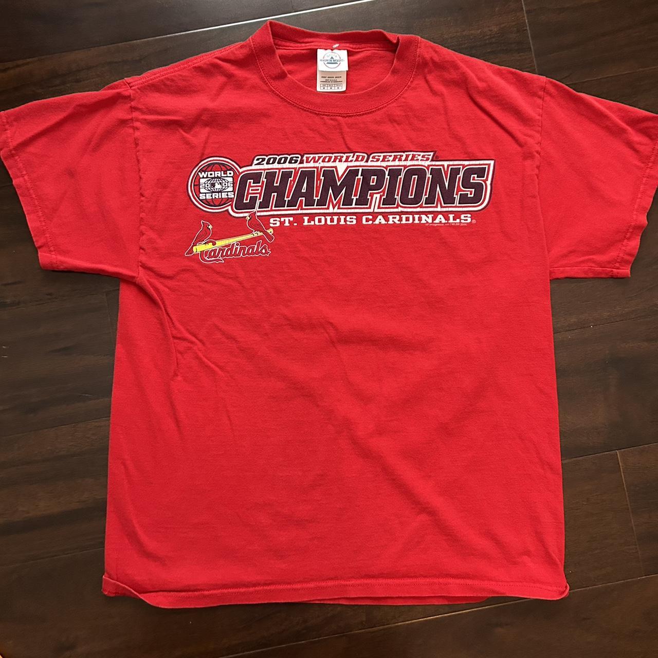 St. Louis Cardinals 2006 World Series tee Fits S - Depop