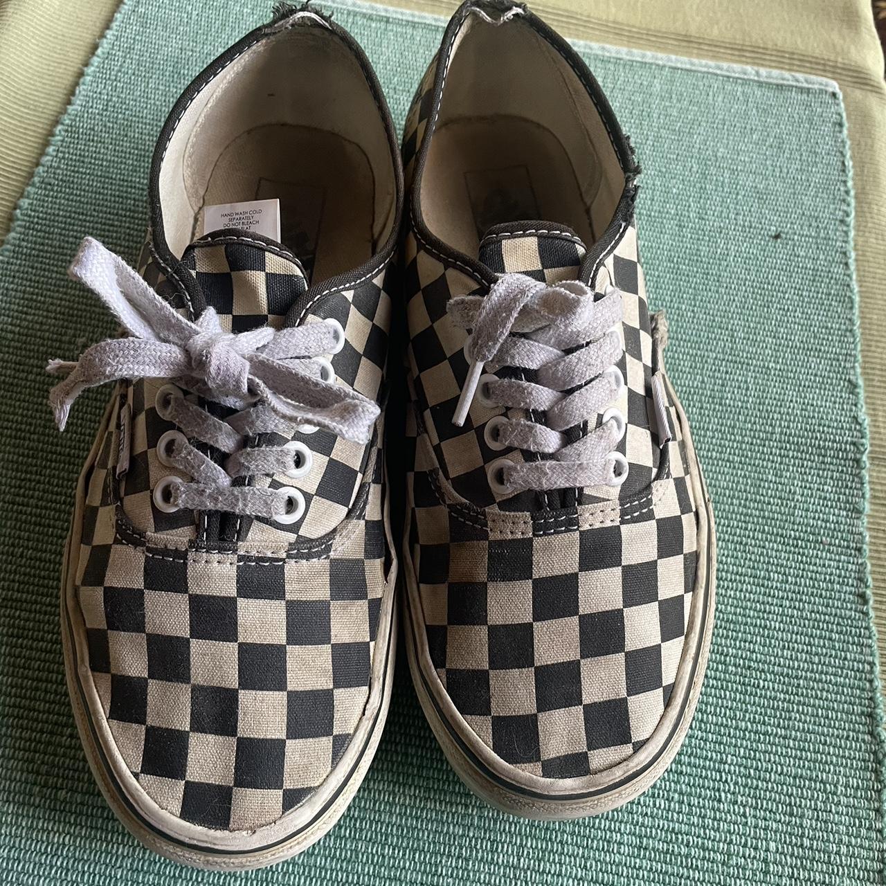 Can you clearance bleach checkered vans