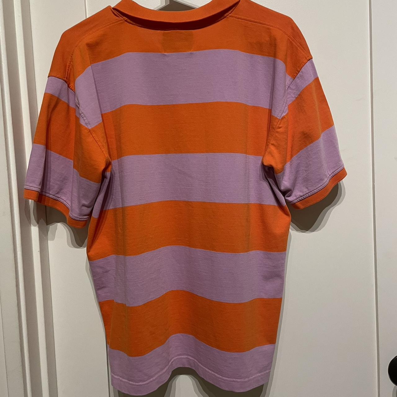 Orange and pink polo tee from heaven by Marc Jacobs... - Depop