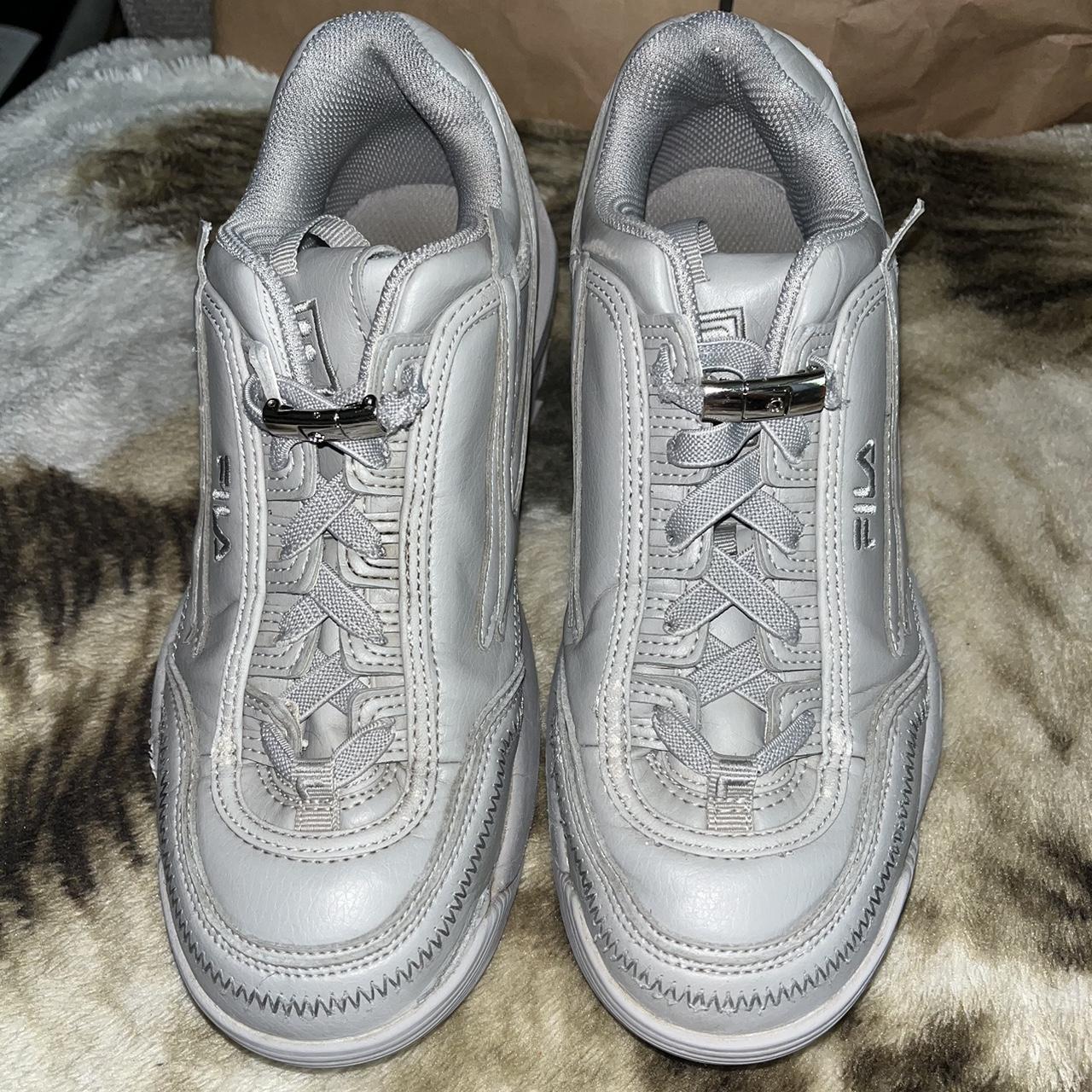 Fila Disruptor EXP Silver Grey Chunky Platform. Depop