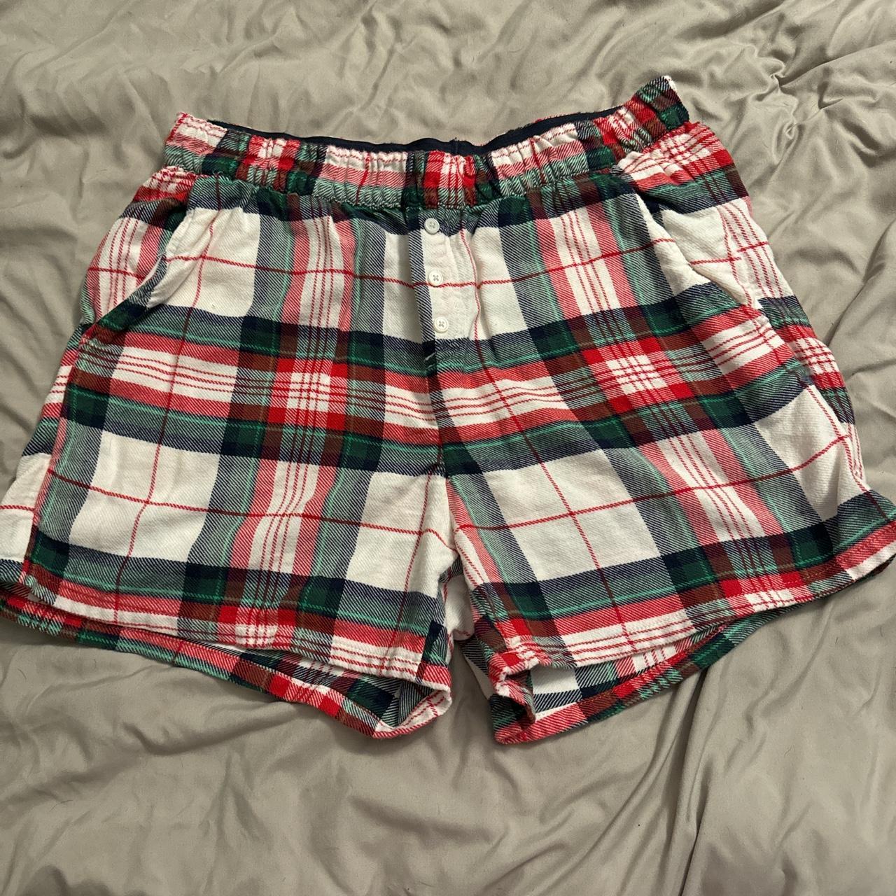 Cute Aerie PJ shorts with front button details, side... - Depop