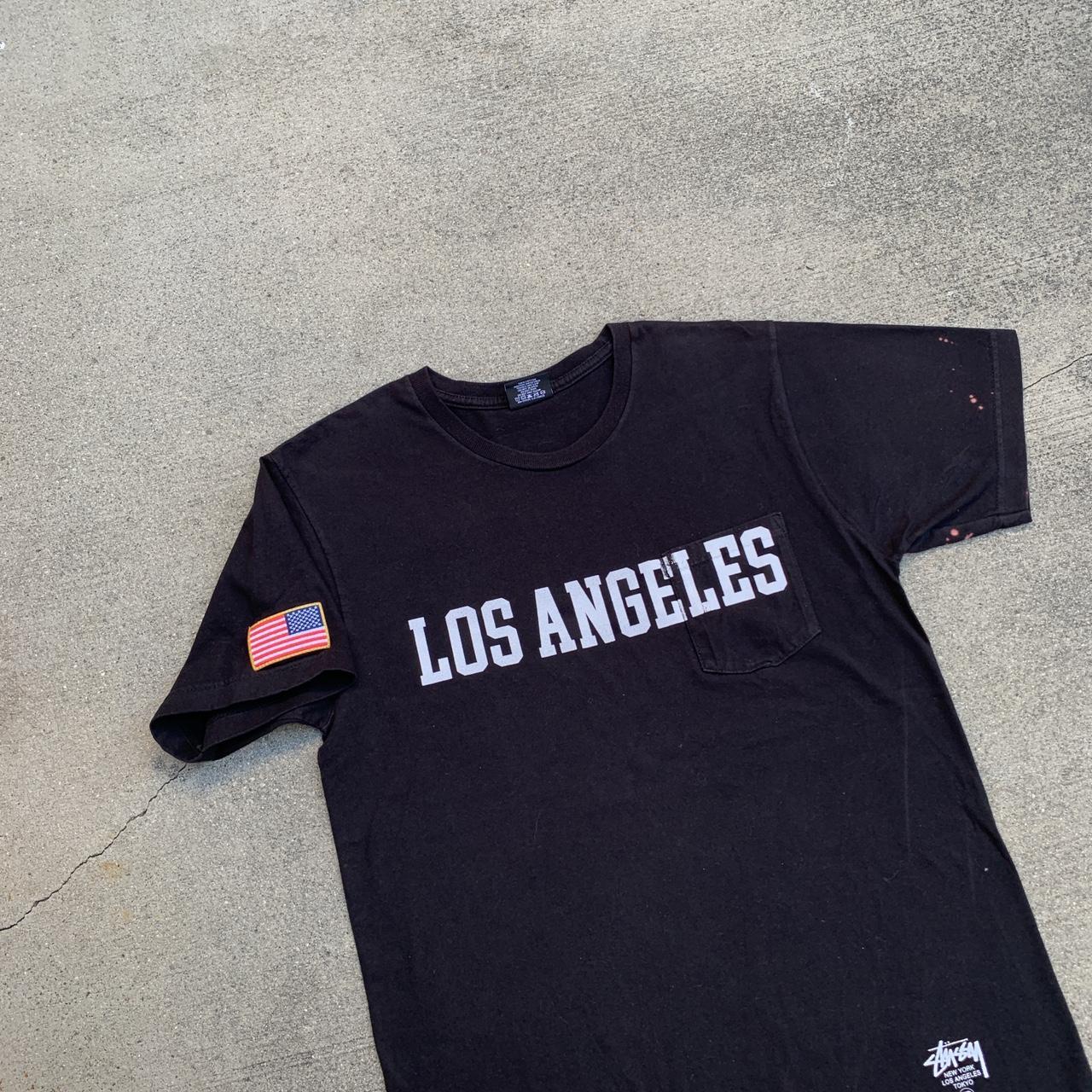 Stüssy Los Angeles Pocket T-shirt - 2000’s Stussy... - Depop