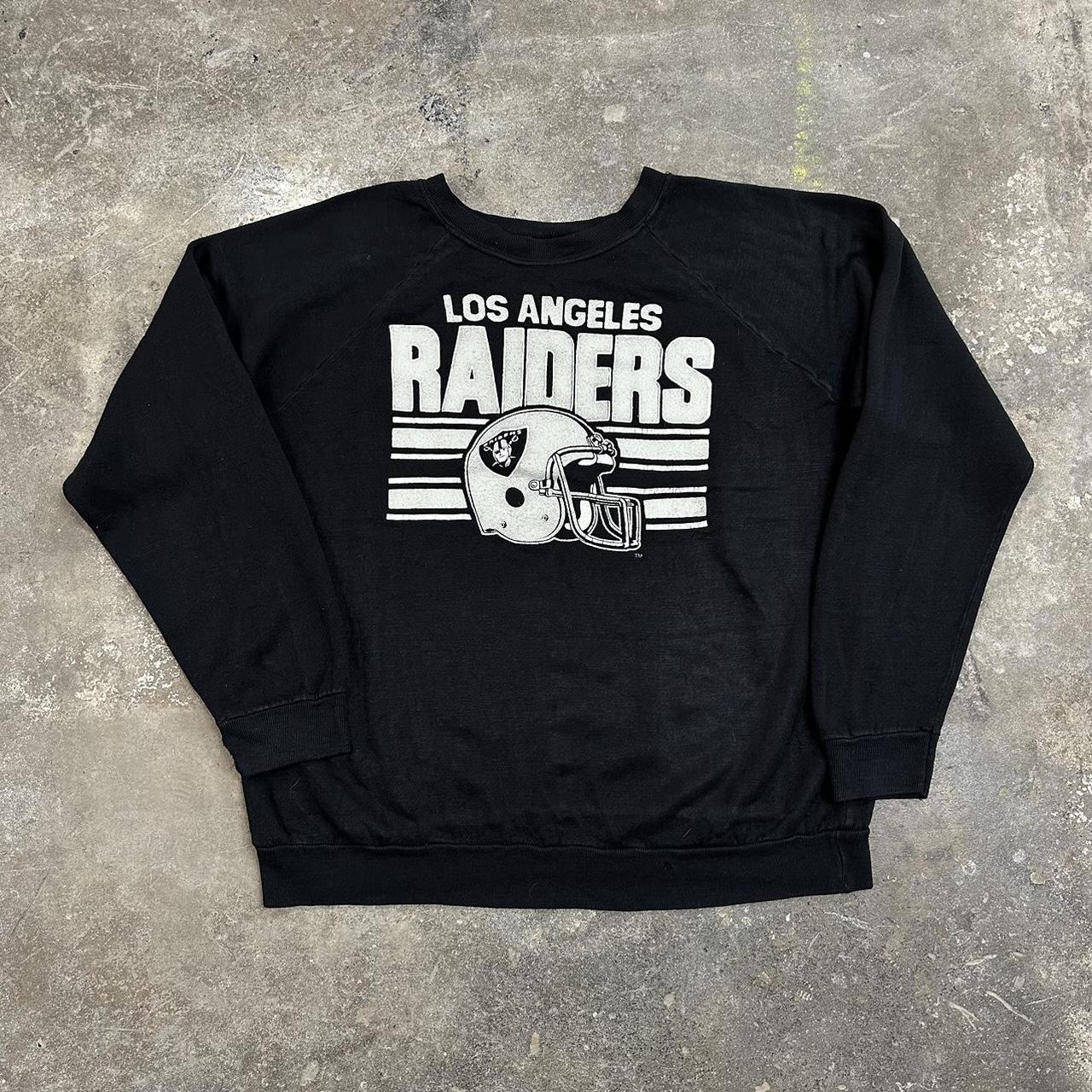 Men's Vintage Los Angeles Raiders Graphic Crew Sweatshirt, Men's Tops