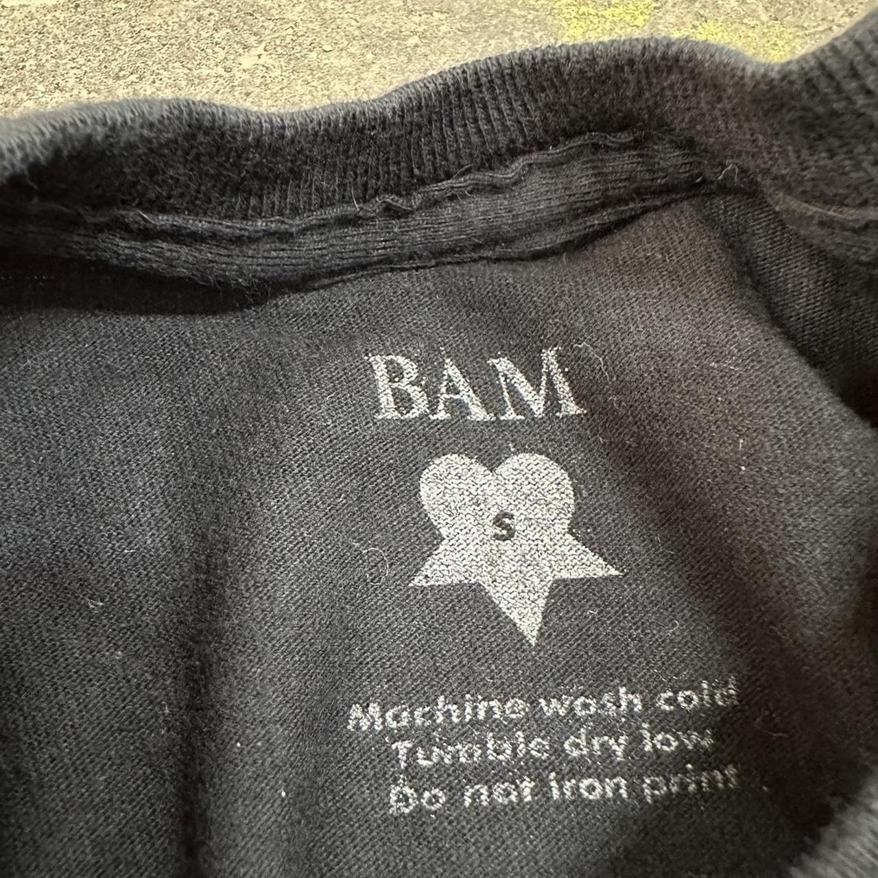 BAM Men's Black T-shirt (3)