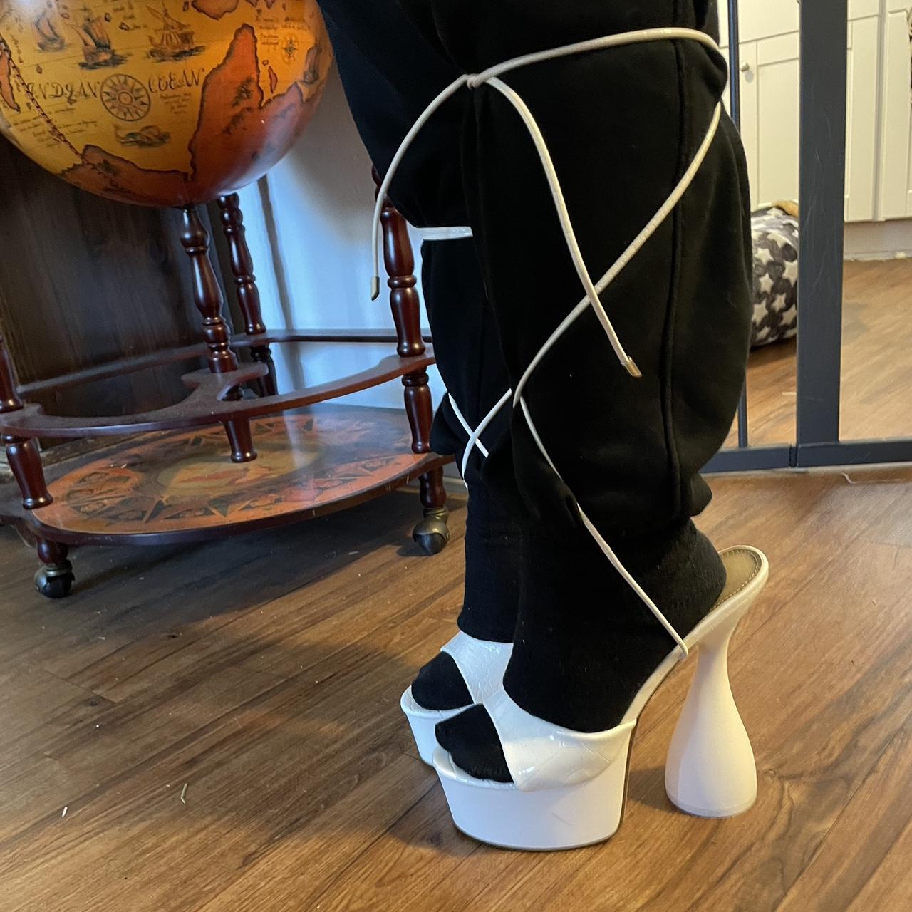 EGO Women's White Sandals | Depop