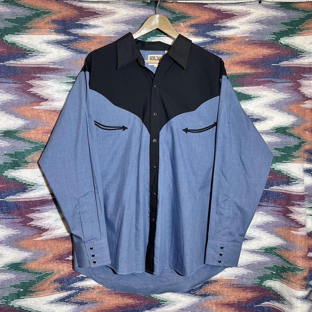 Vintage Pear Snap Cowboy shirt 90s Cowboy Pearl... - Depop