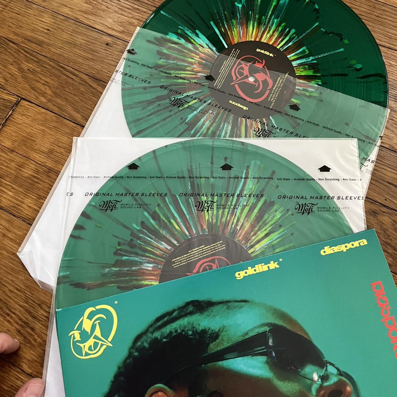 Goldlink Vinyl Diaspora double LP colored... - Depop