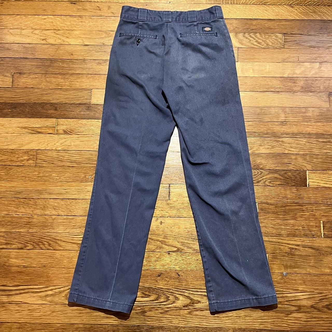 Vintage Dickies Pants 31x34 90s Navy Blue Dickies... - Depop