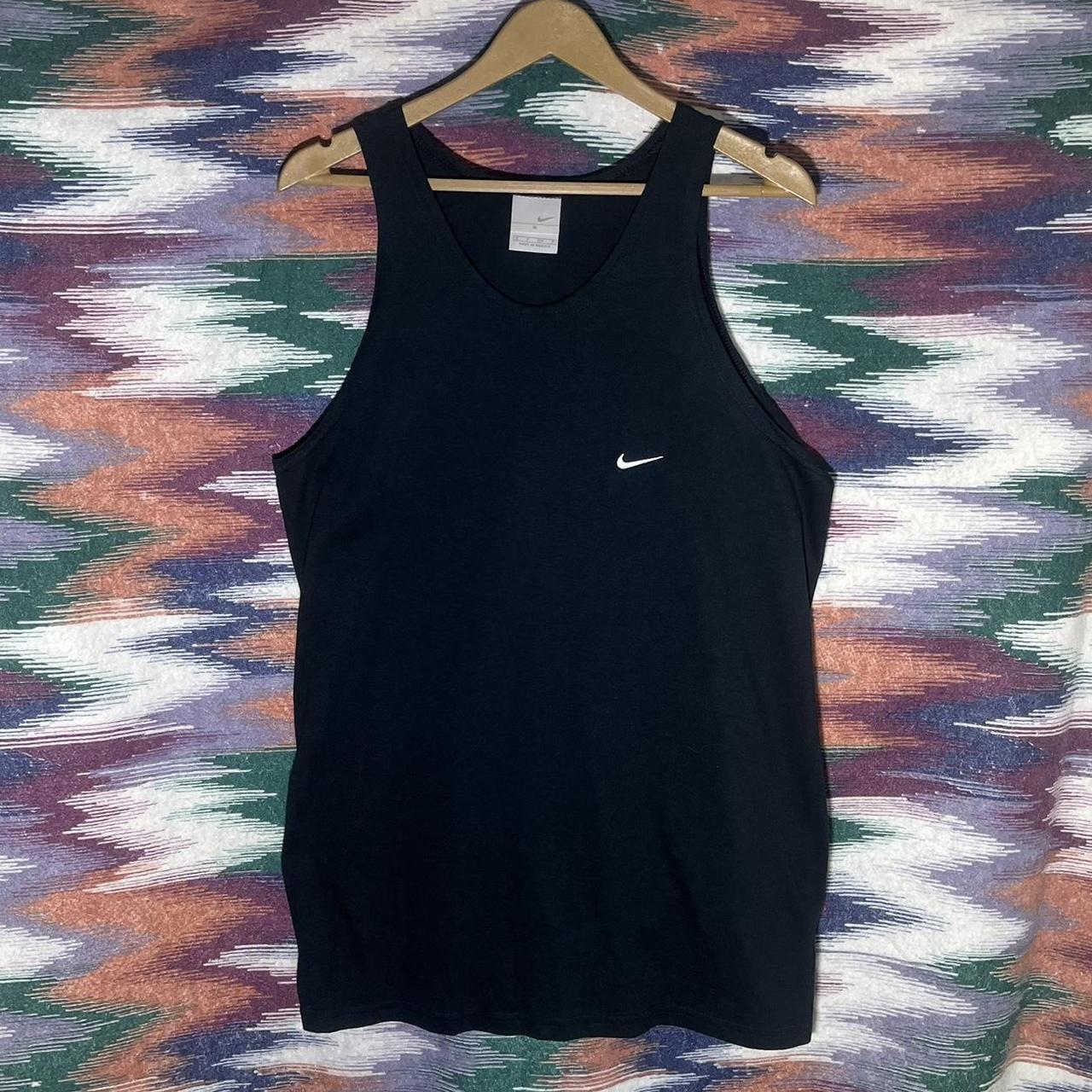 Nike Men's Black and White Vest (2)