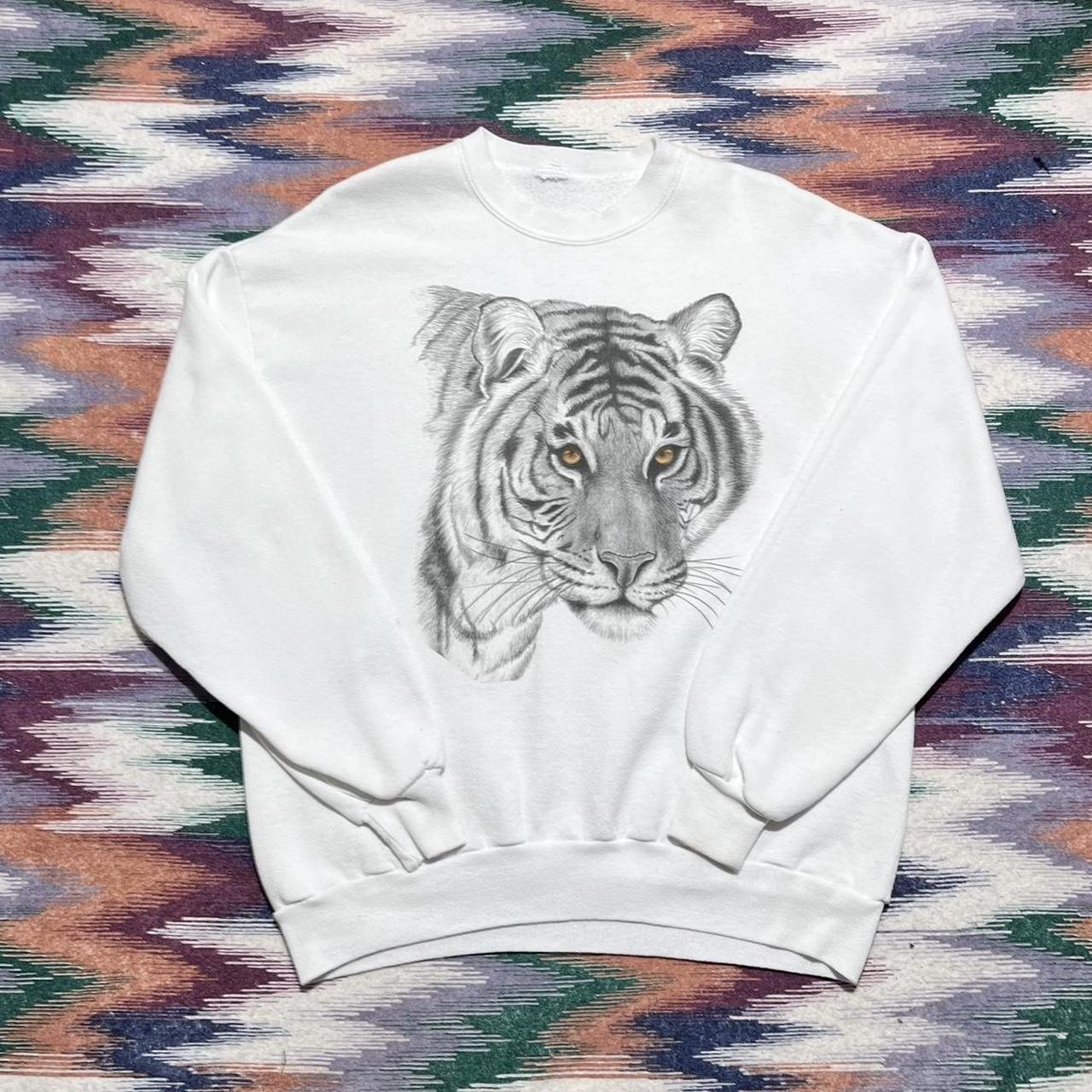 Bengals Retro Tiger Pullover Sweatshirt 