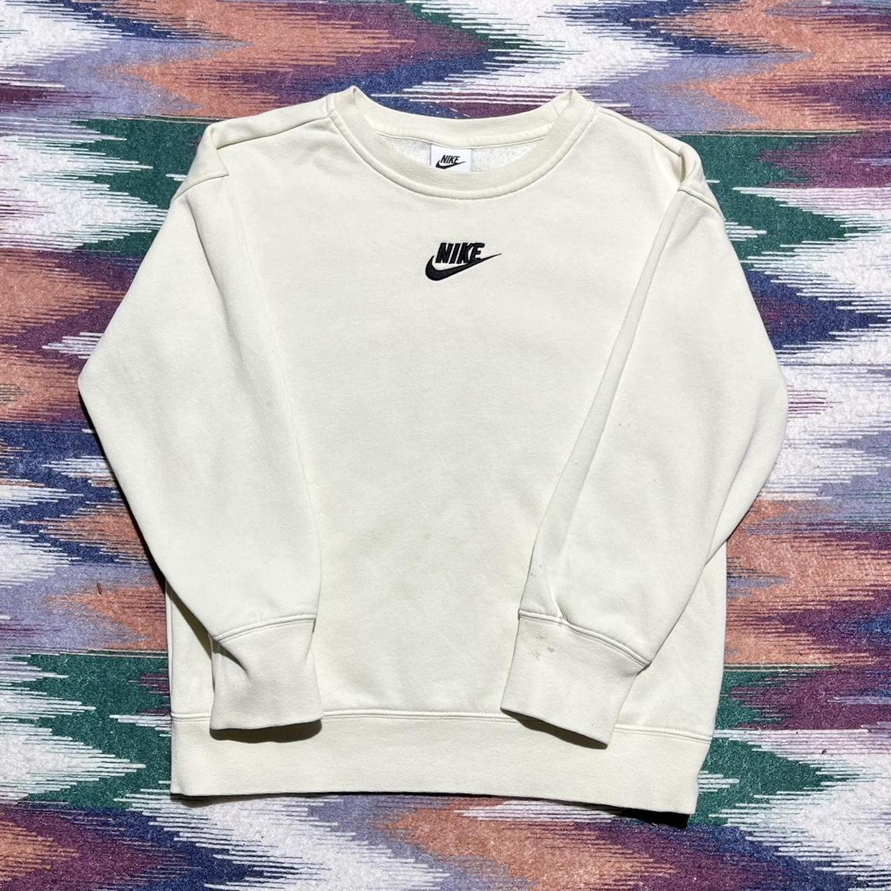 mens cream nike sweatshirt