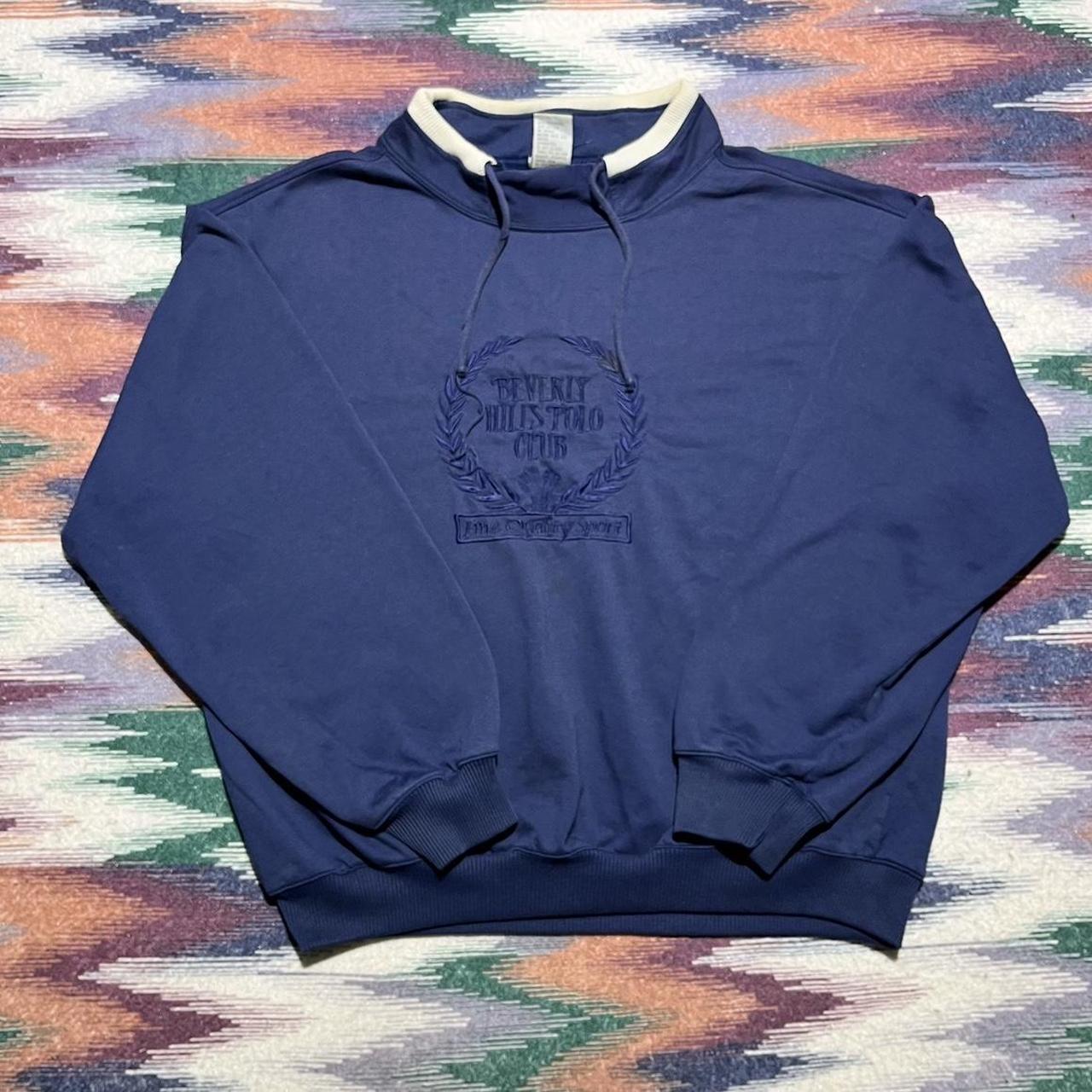 Vintage Beverly Hills Polo Sweatshirt Medium 90s... - Depop