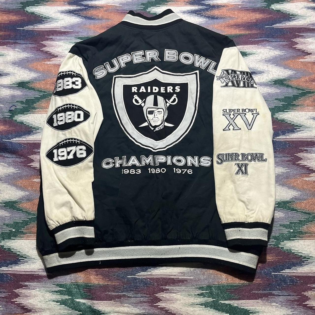 raiders super bowl jacket