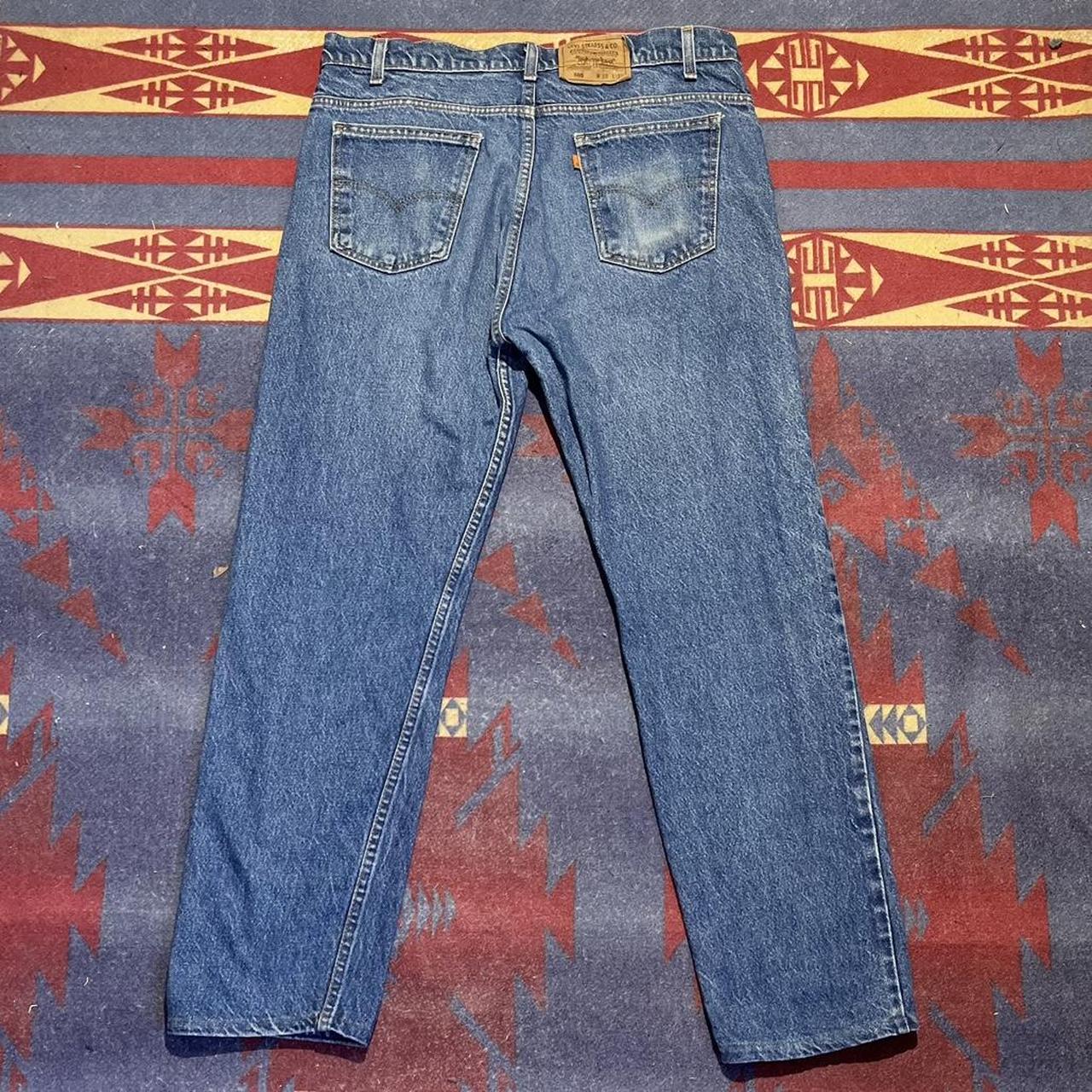 Vintage Levi's Orange Tab Jeans 38x31 90s Medium... - Depop