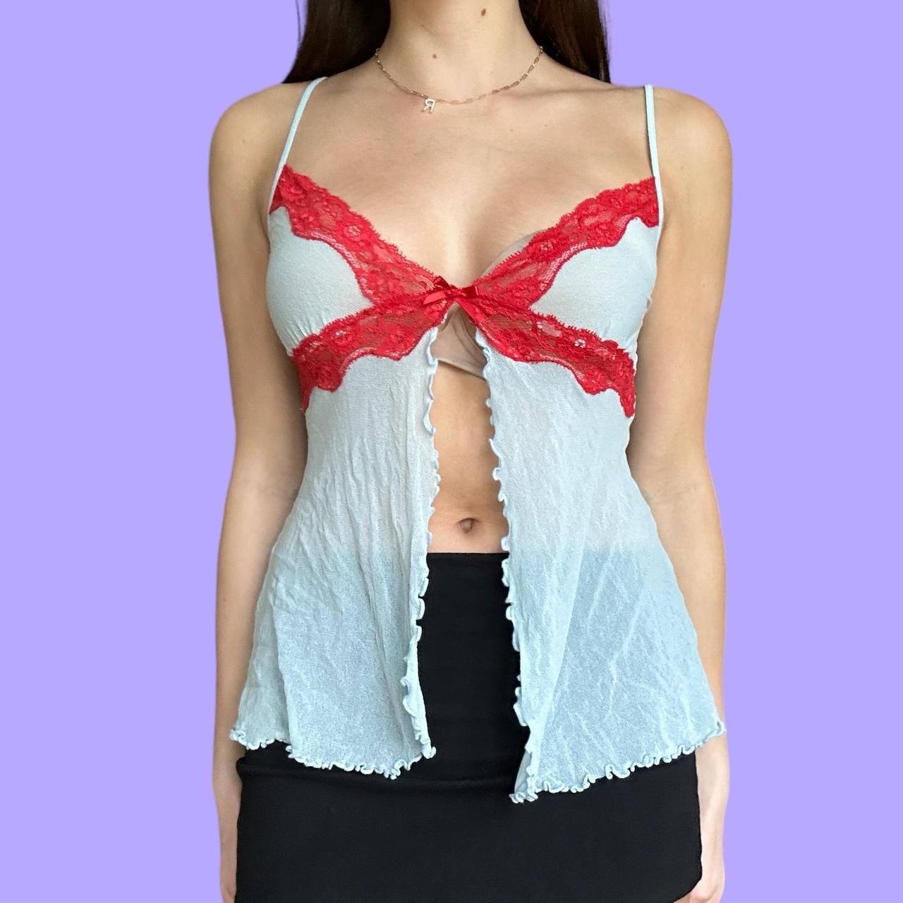 Y2K Victoria's Secret Silky Lingerie Camisole Size - Depop