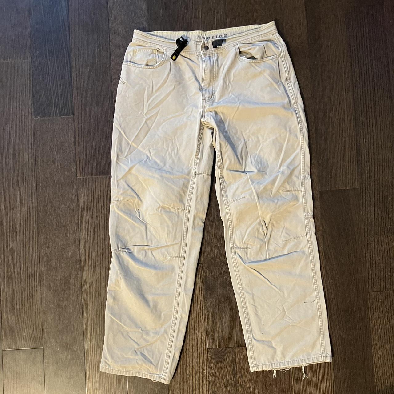 The North Face Men's Cream and Khaki Trousers
