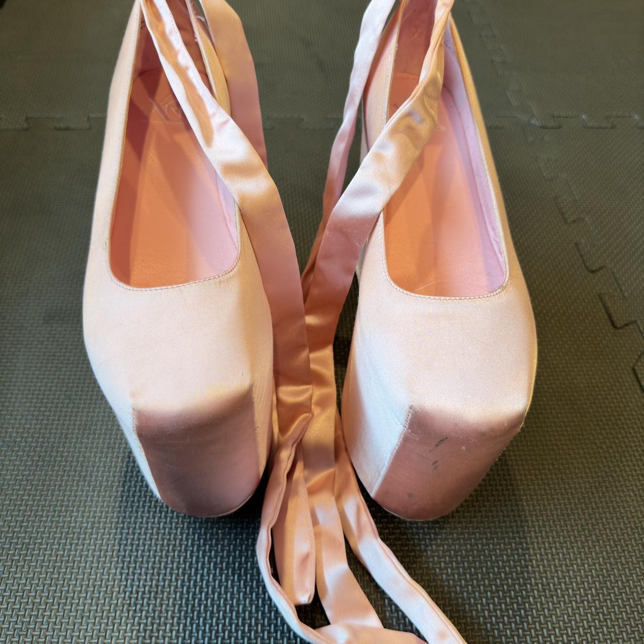 platform ballet shoes
