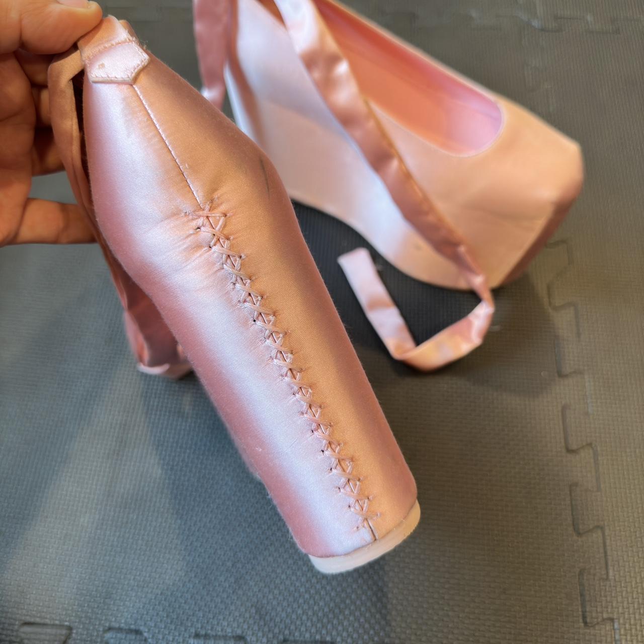 platform ballet shoes