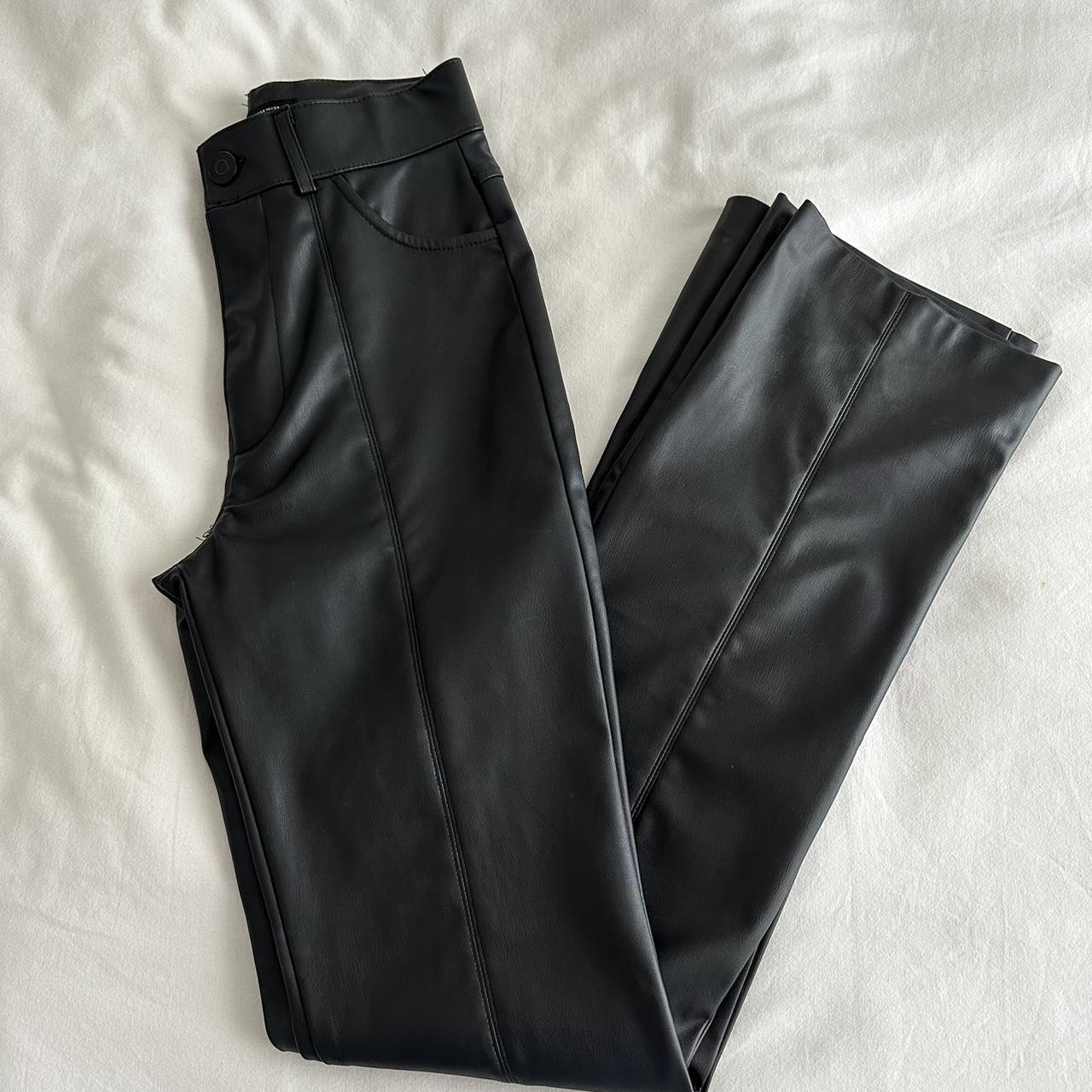 Women's Leather Pants ZARA United States, 56% OFF