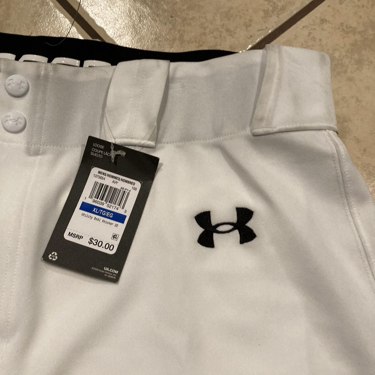 Under Armour Men's Next Knicker Baseball Pant XL... Depop
