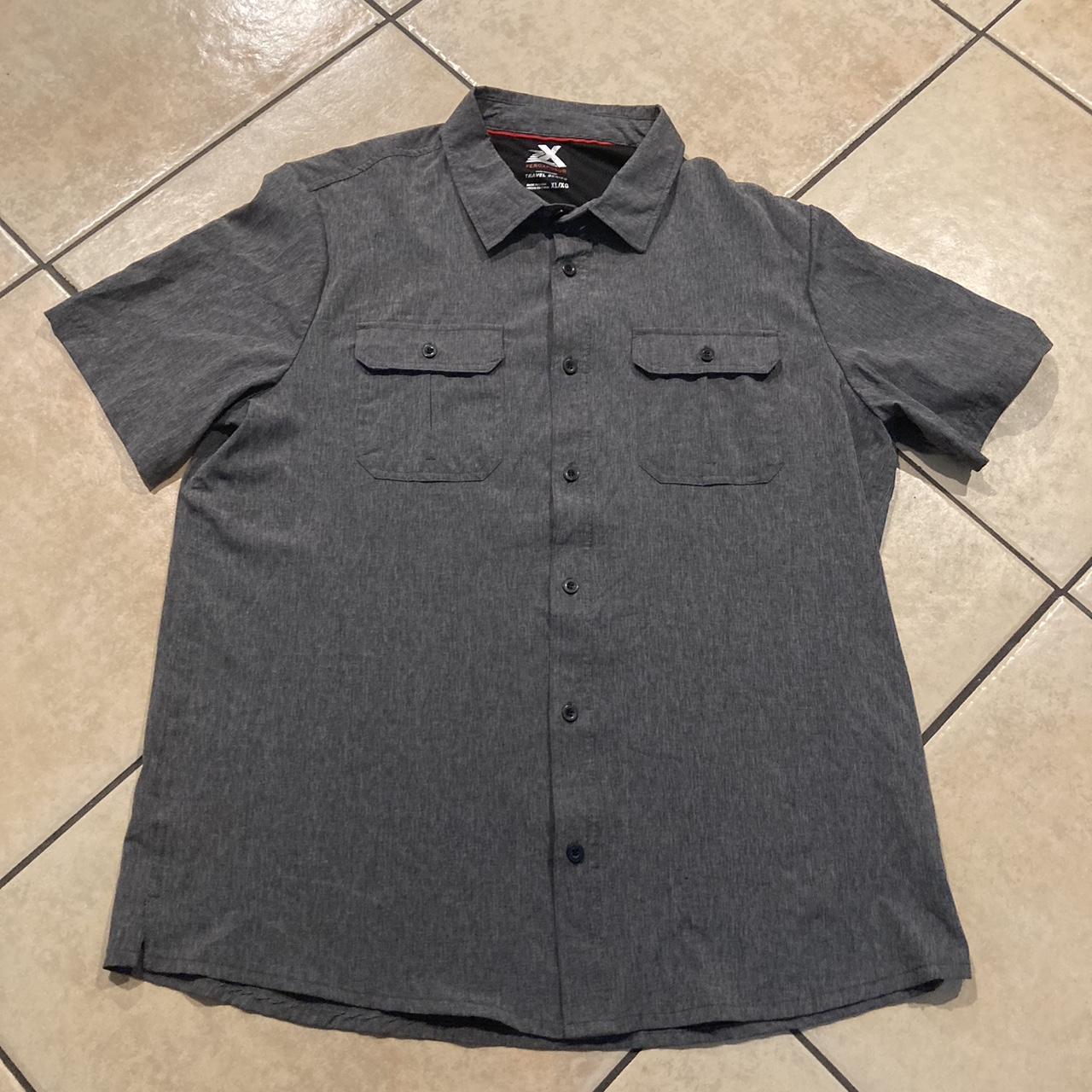 Zeroxposur Ave Series Men's Short Sleeve Button Up... - Depop