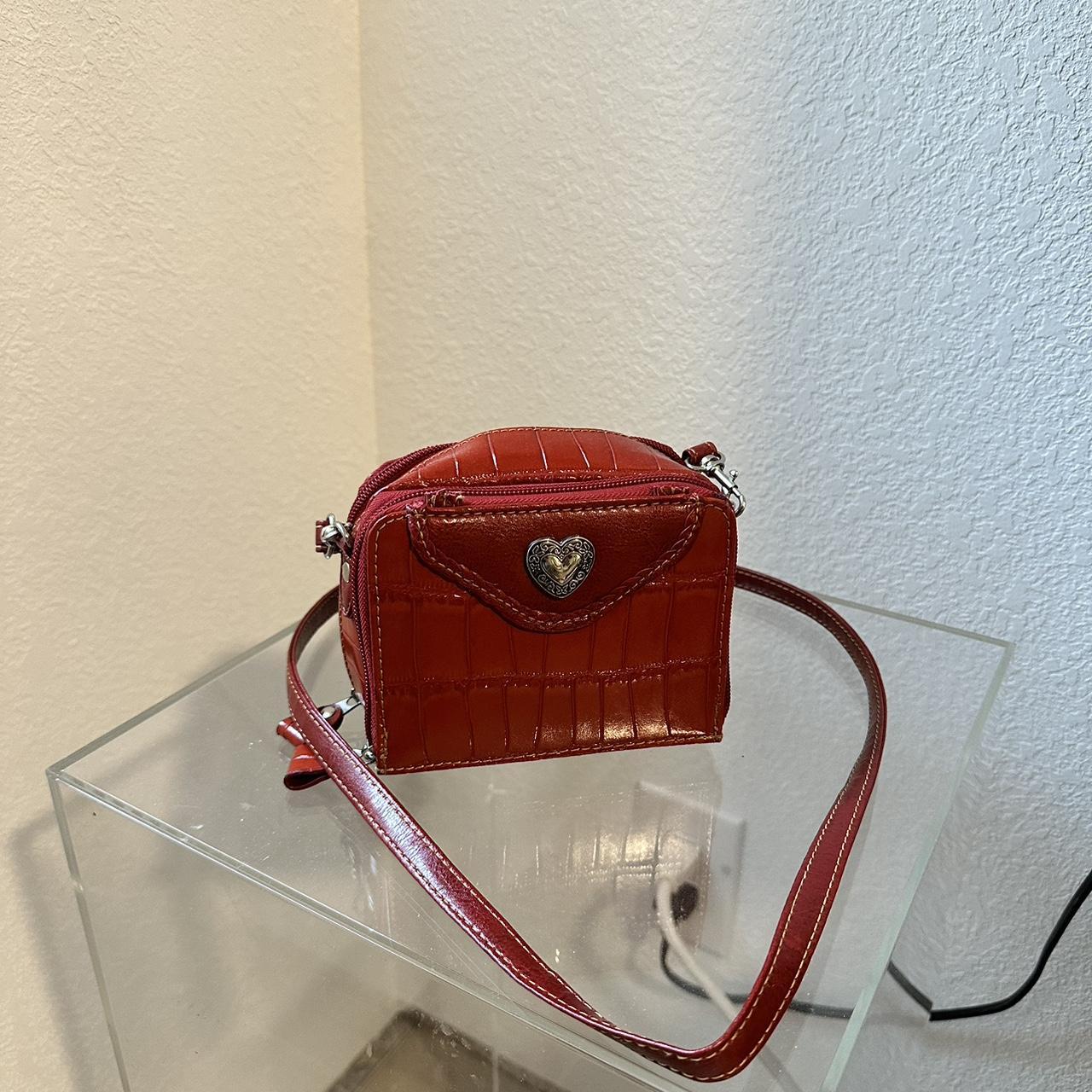 Little Red Purse Good condition! Unsure of the brand Depop