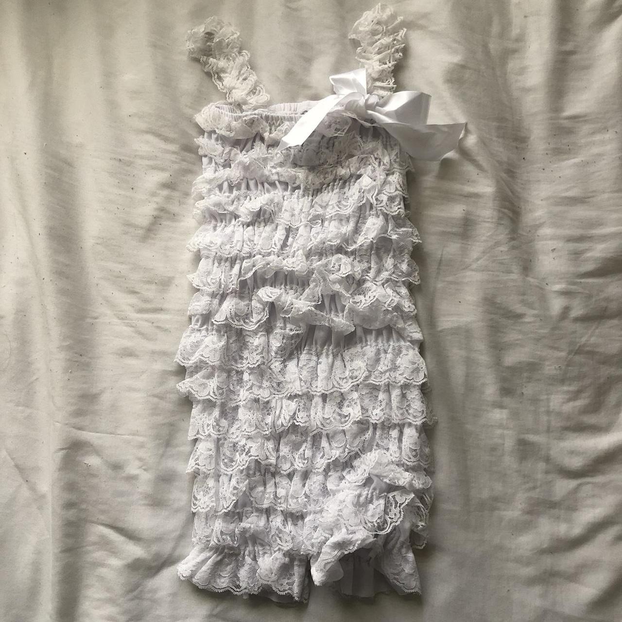 KOOKAÏ Women's White Playsuitromper Depop