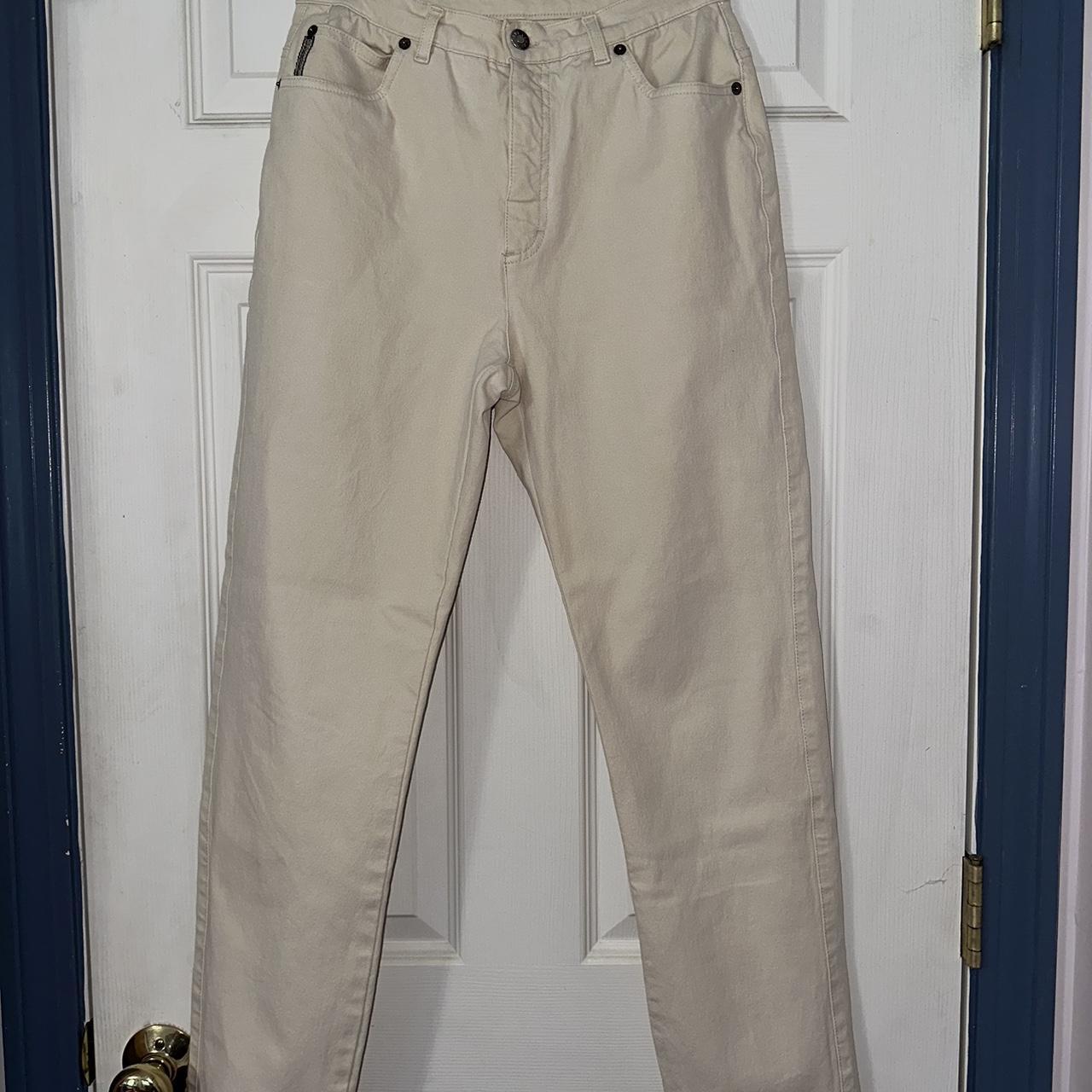 cream colored pants