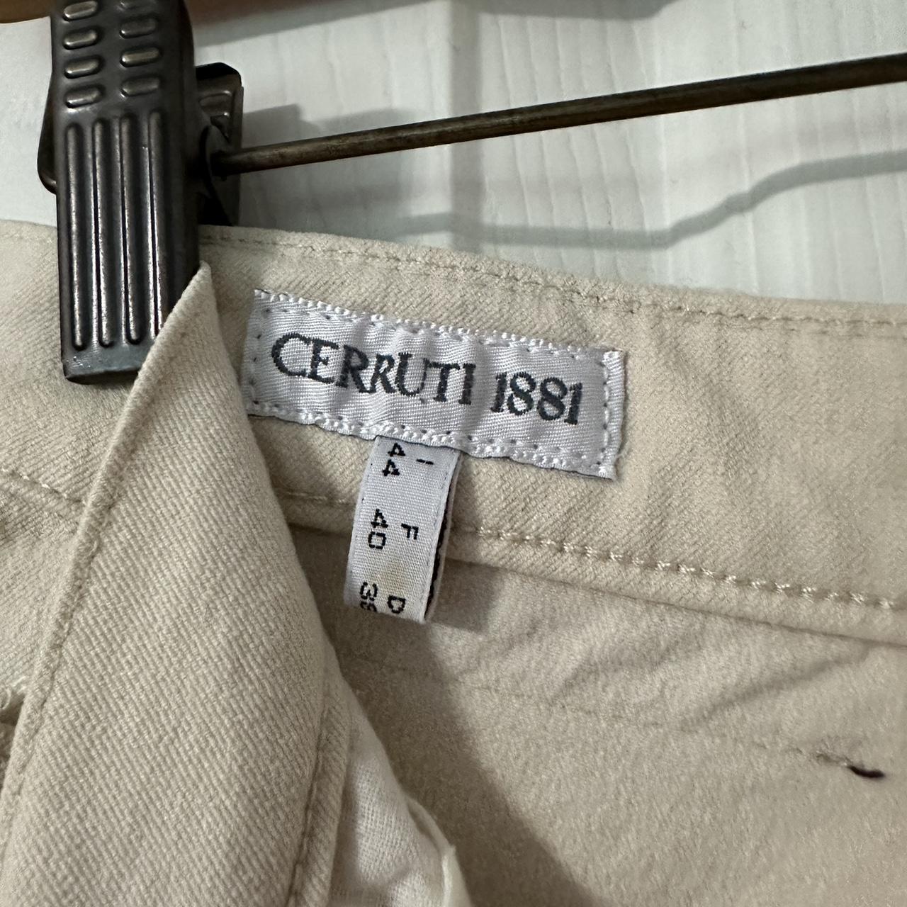 Cerruti 1881 cream colored pants size 8 cereuti Depop