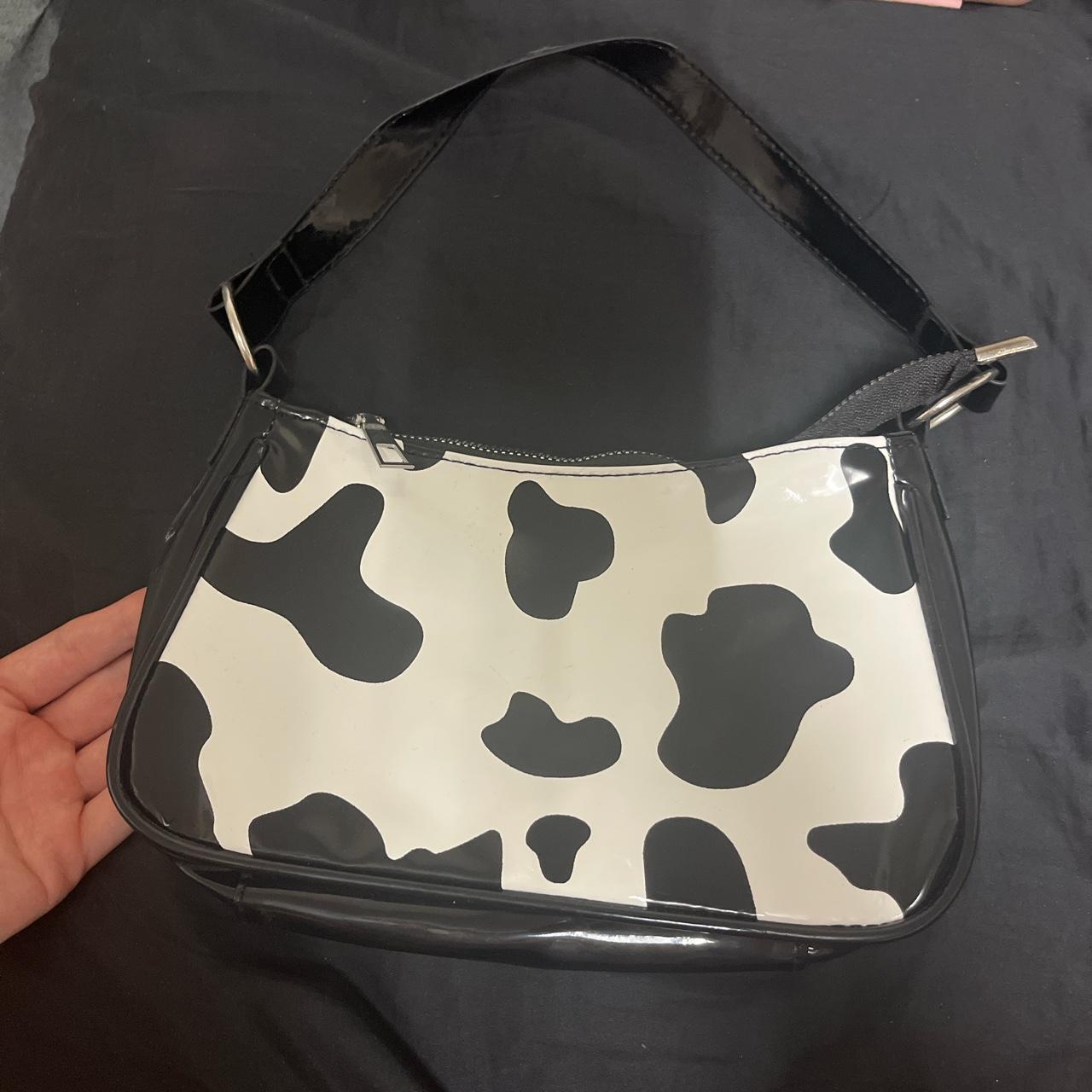 Cow Print bag - Depop