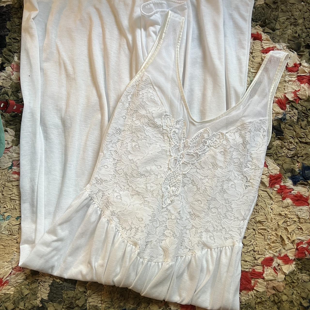 Victoria's Secret Women's White Dress | Depop