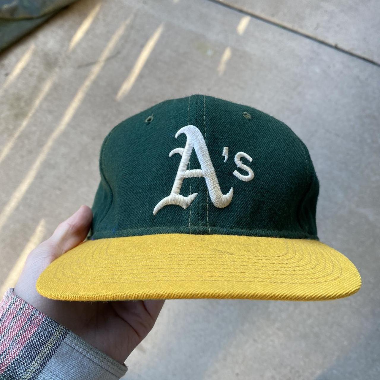 Vintage Oakland Athletics Sports Specialties Fitted Hat Cap 