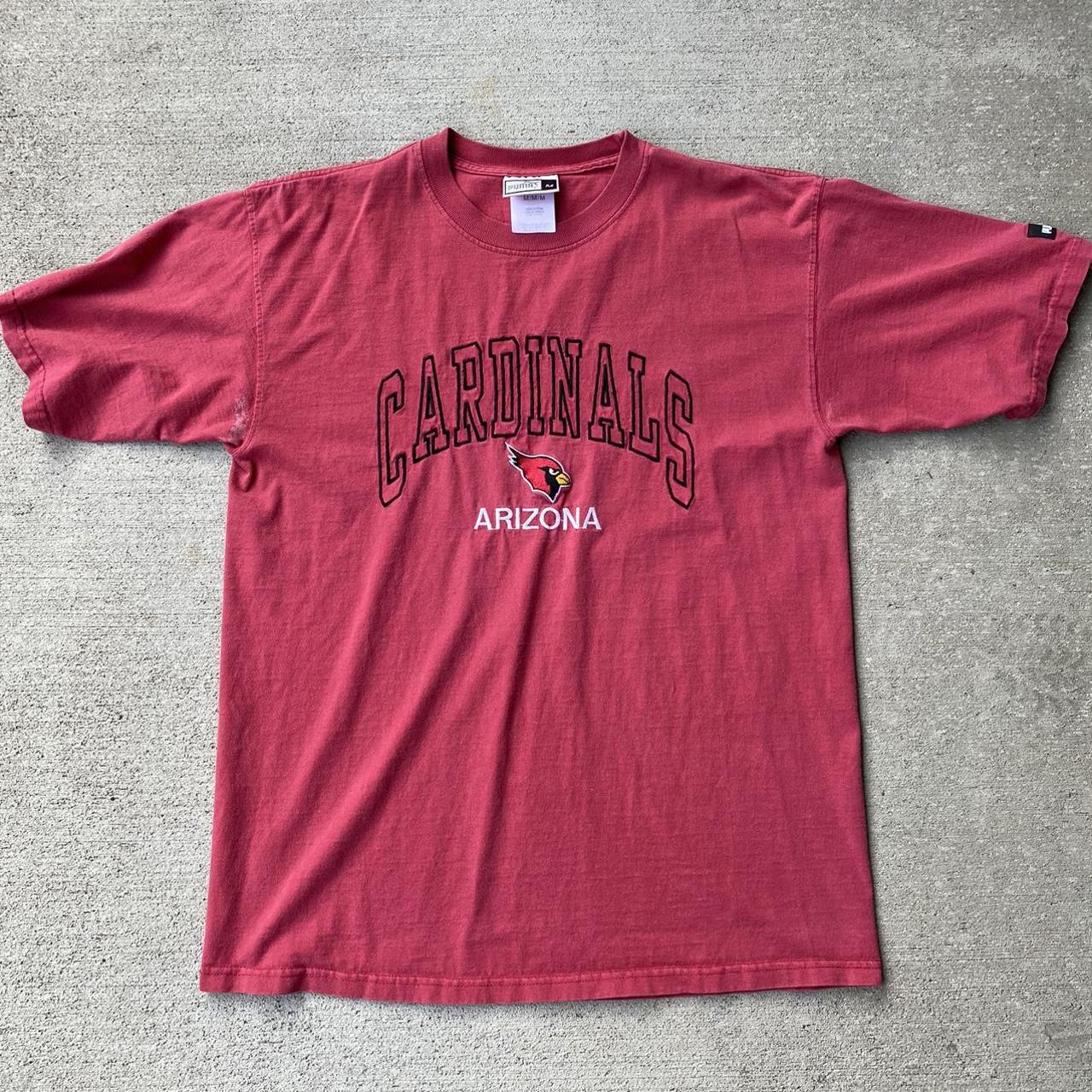 Vintage Embroidered Arizona Cardinals T-Shirt (1990s)