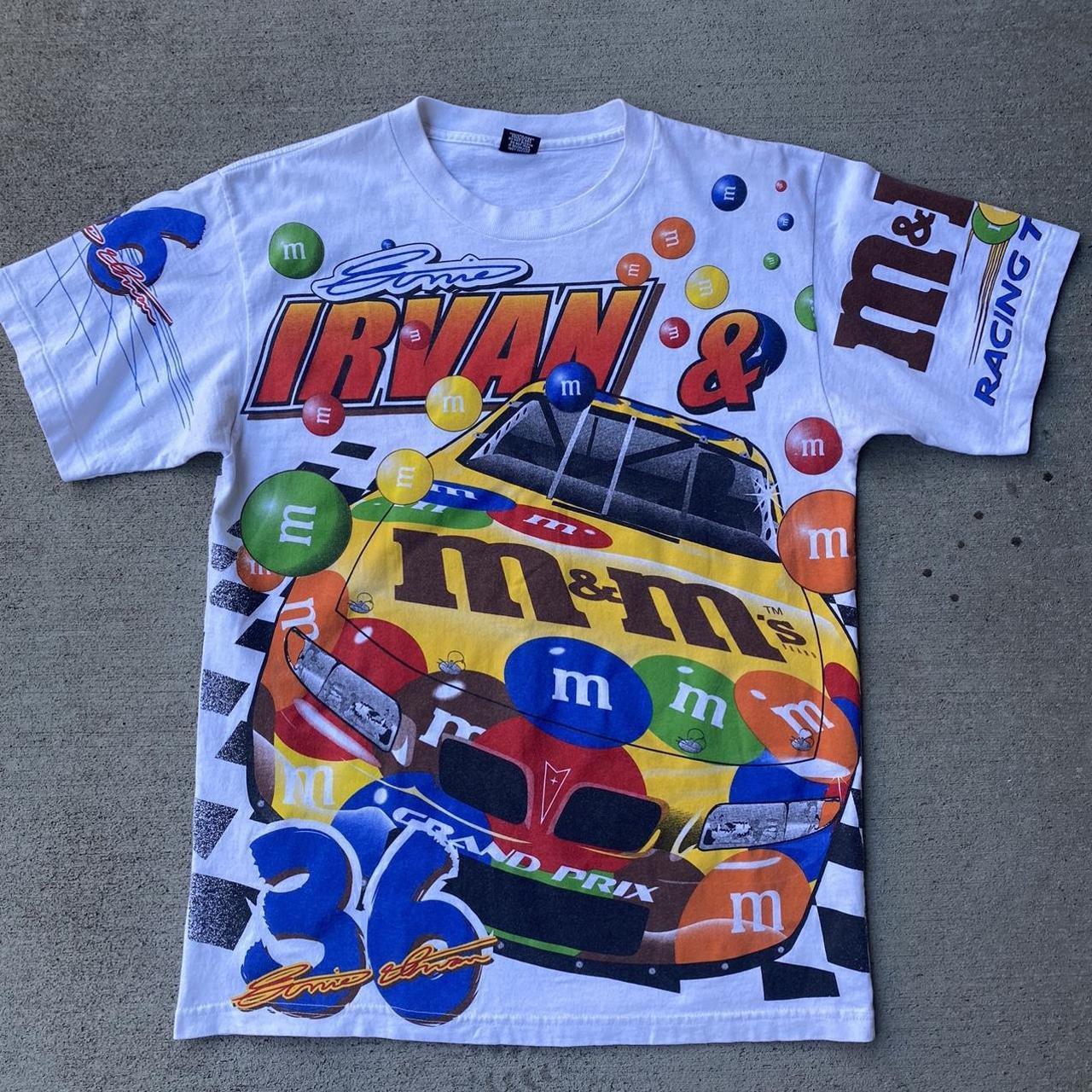 Vintage m&m’s nasacar sale shirt