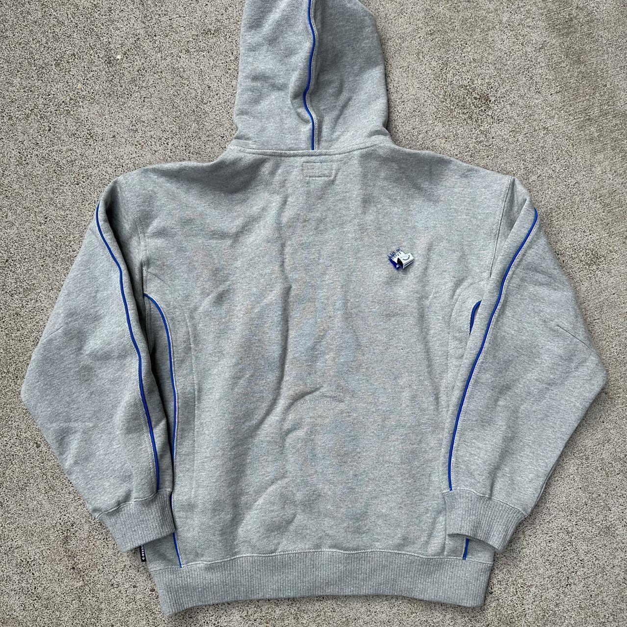 Ader Error Men's Sweatshirt - Grey/Blue - S – Ade… - image 5