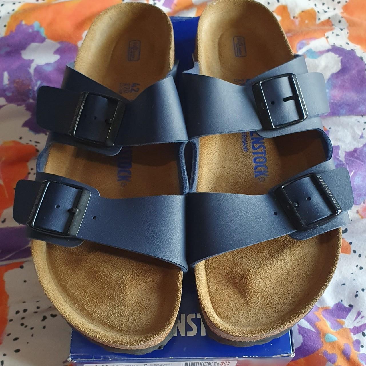 royal blue birkenstocks