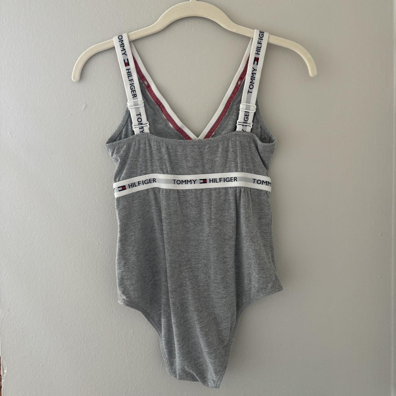 Tommy hilfiger sale bodysuit grey