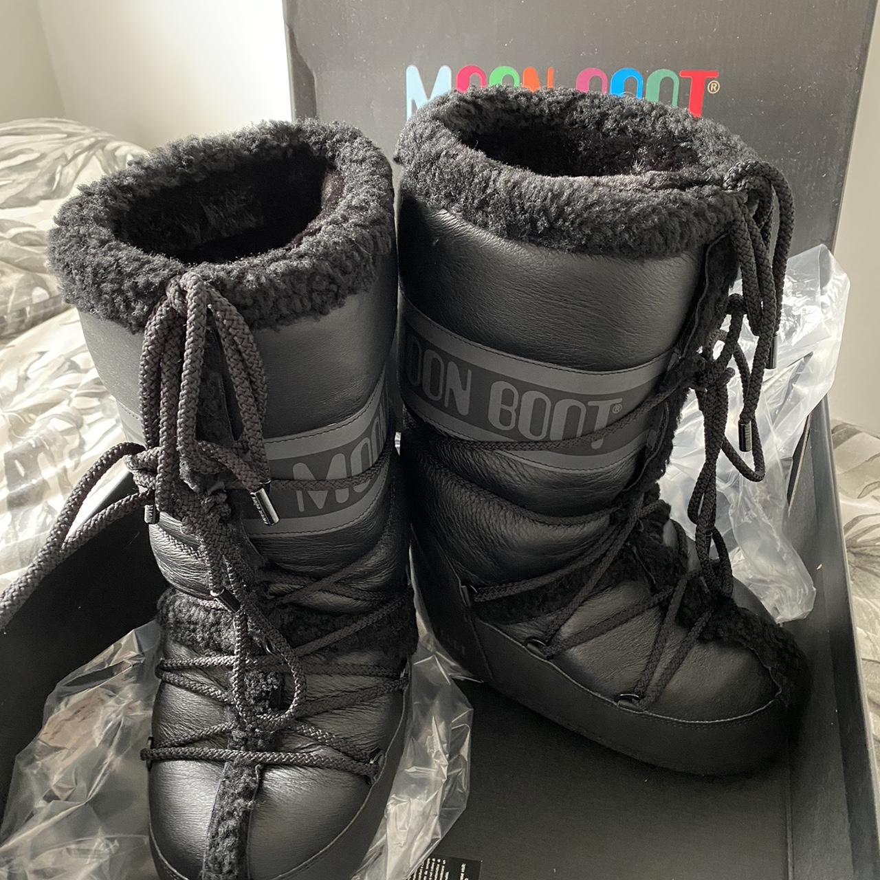 moon boots marron