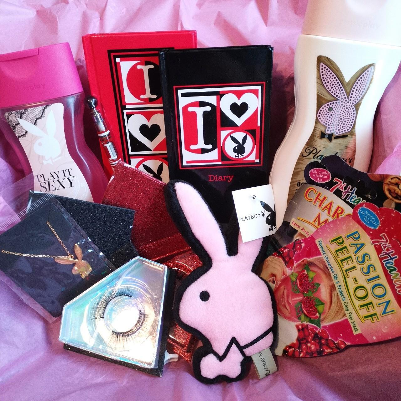 Brand New Pink Playboy Pamper Hamper Containing Depop Brand New Pink Playboy Pamper Hamper Containing Depop
