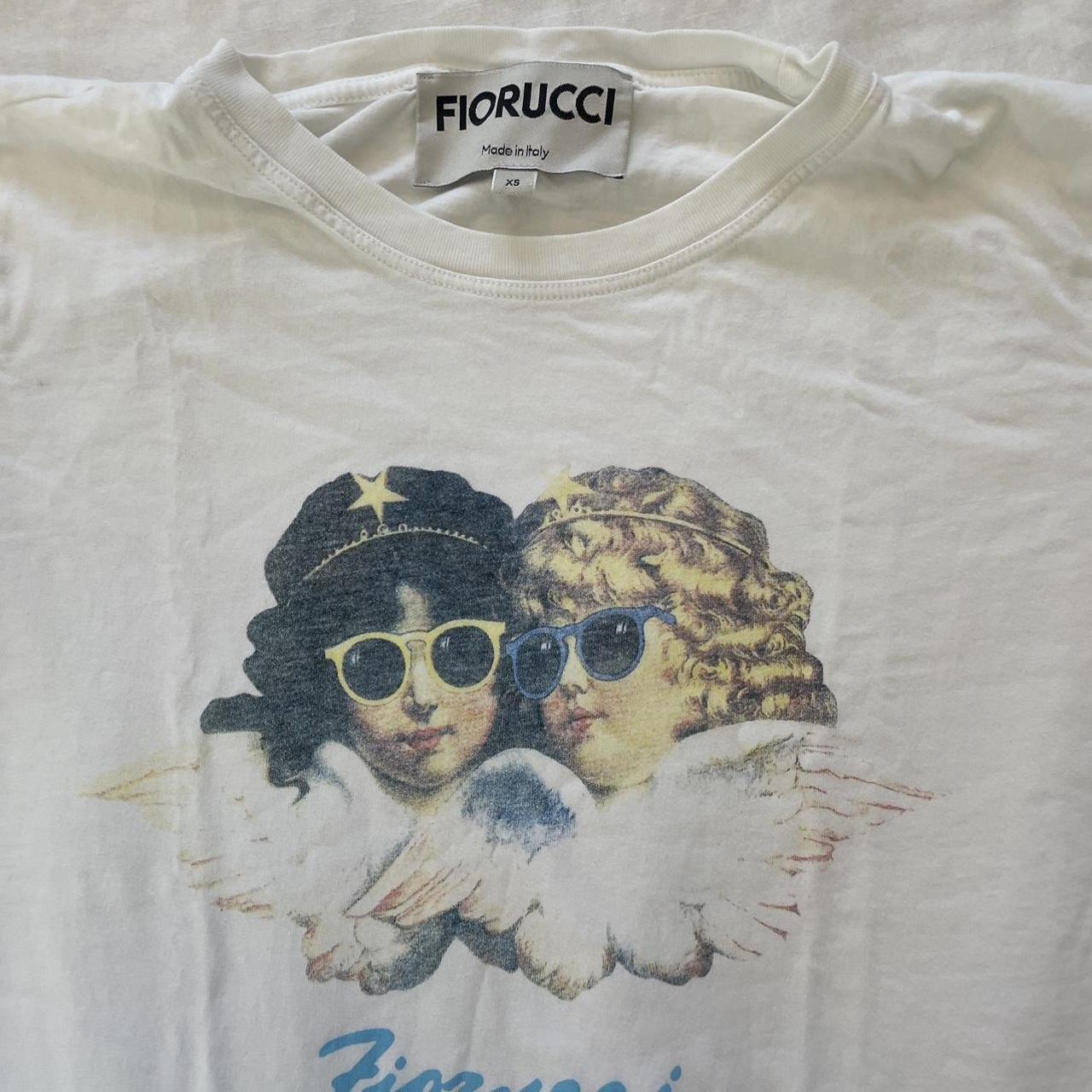 FIORUCCI☆ICON ANGELS リブ クロップ Tシャツ 関税送料込み 